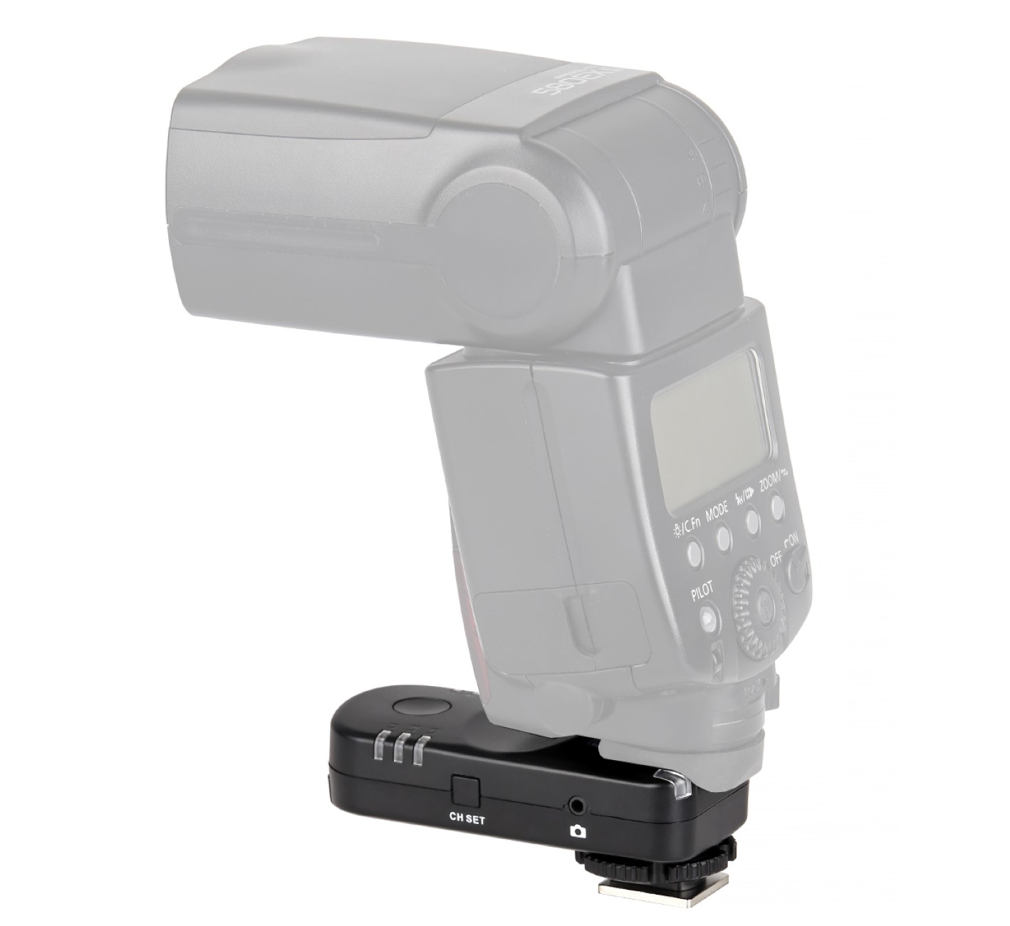 ayex Funk Blitzauslöser und Kamera-Fernauslöser für Canon EOS und Powershot, Blitz- & Kameraauslöser Set mit 2 Transceivern AX-BA1