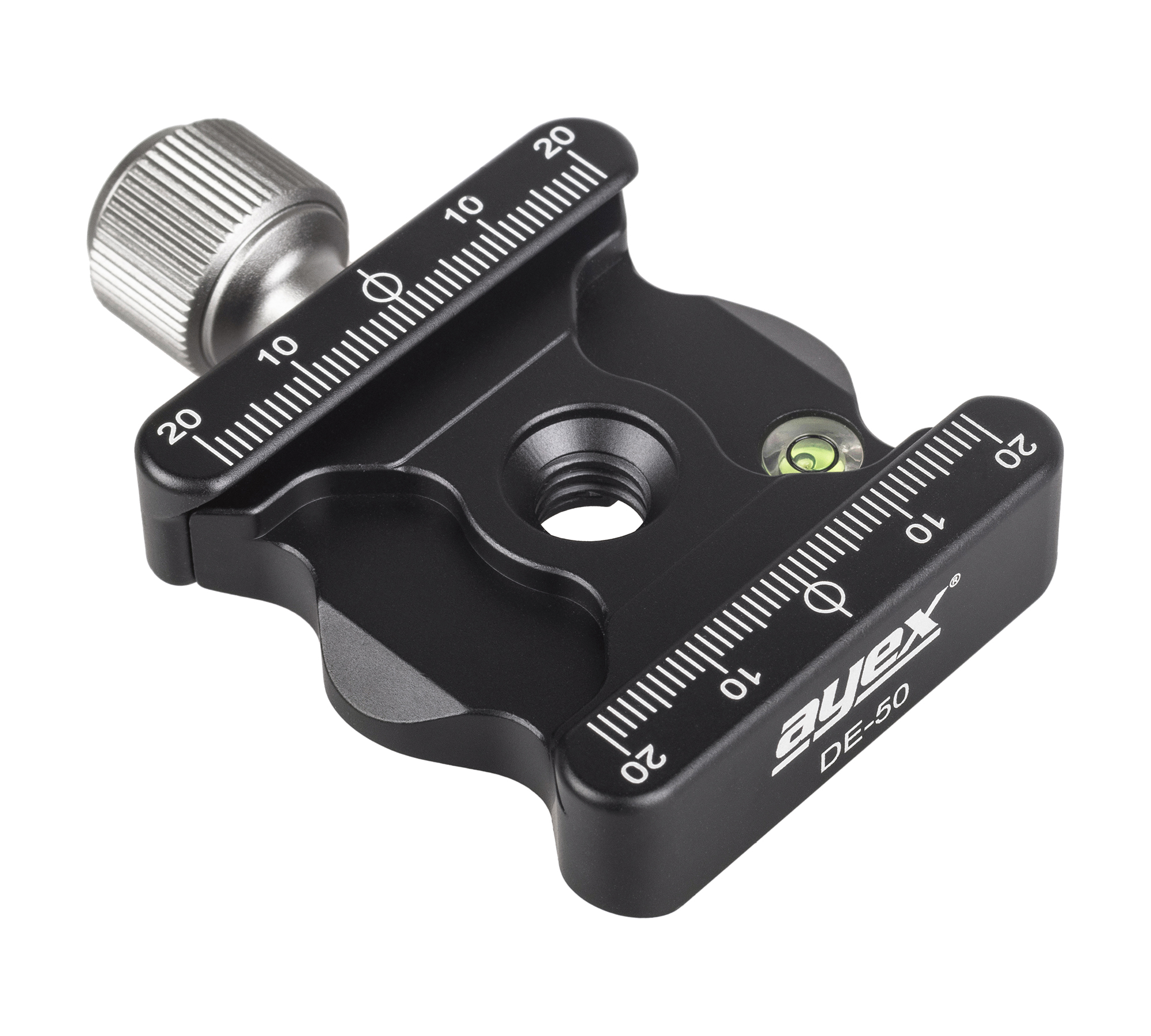 ayex Universale QR-Klemme, Schnellspannklemme, DE-50 - 3/8 Zoll mit 1/4 Zoll Adapter - Präsize gefertigt - aus eloxierter Aluminium-Legierung - Arca-Swiss kompatibel ayex Universale QR-Klemme, Schnellspannklemme, DE-50 - 3/8 Zoll mit 1/4 Zoll Adapter - Präsize gefertigt - aus eloxierter Aluminium-Legierung - Arca-Swiss kompatibel