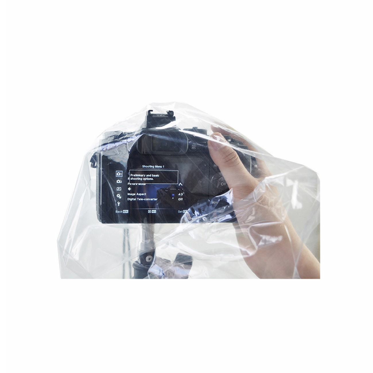 Rain Cover Regenschutzüberzug Schutz auch vor Schnee Staub Schlamm für DSLR spiegellose Kameras 2 Stück Rain Cover Regenschutzüberzug Schutz auch vor Schnee Staub Schlamm für DSLR spiegellose Kameras 2 Stück