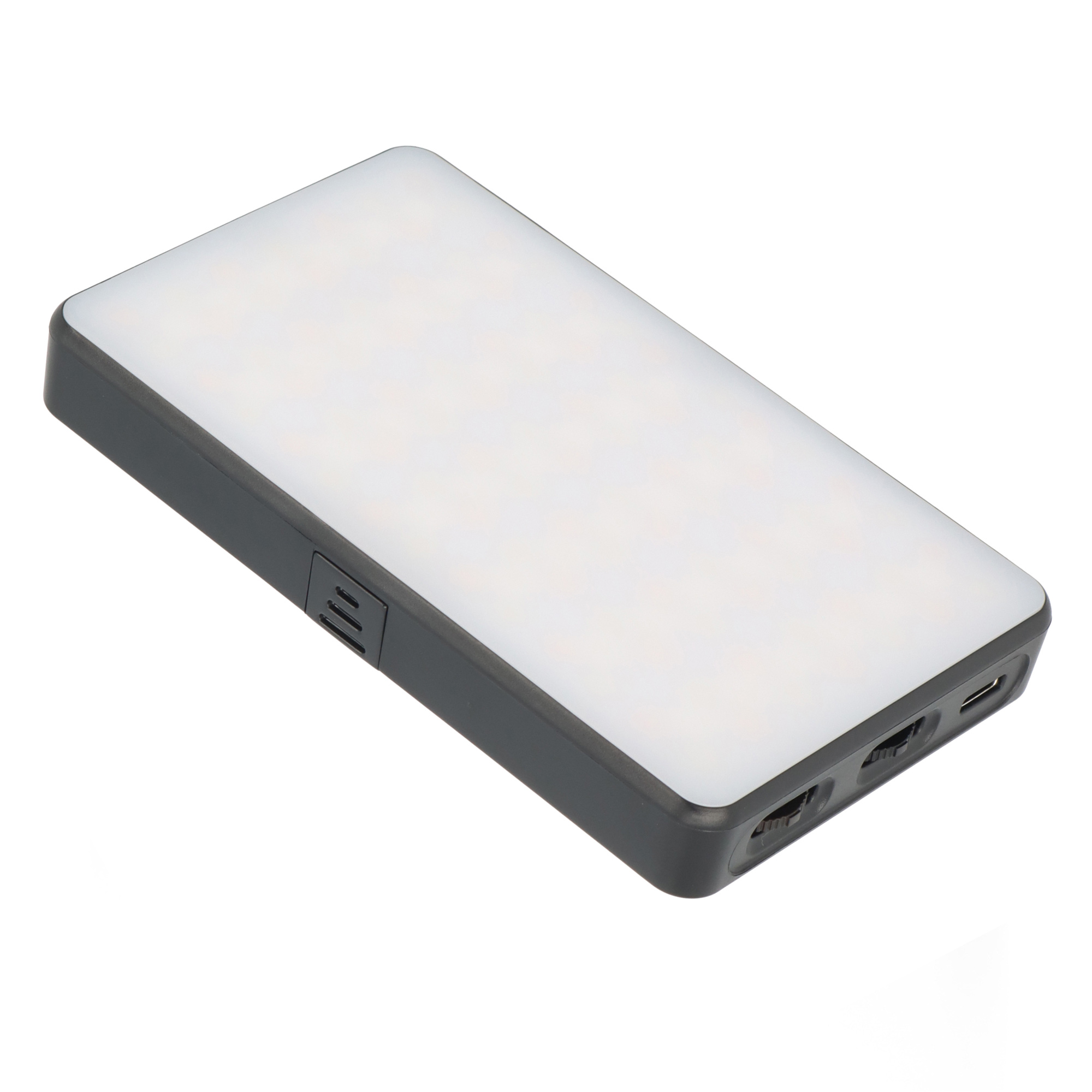Vielseitige RGB LED Videoleuchte mit 20 Lichteffekten LCD-Display & integriertem Akku