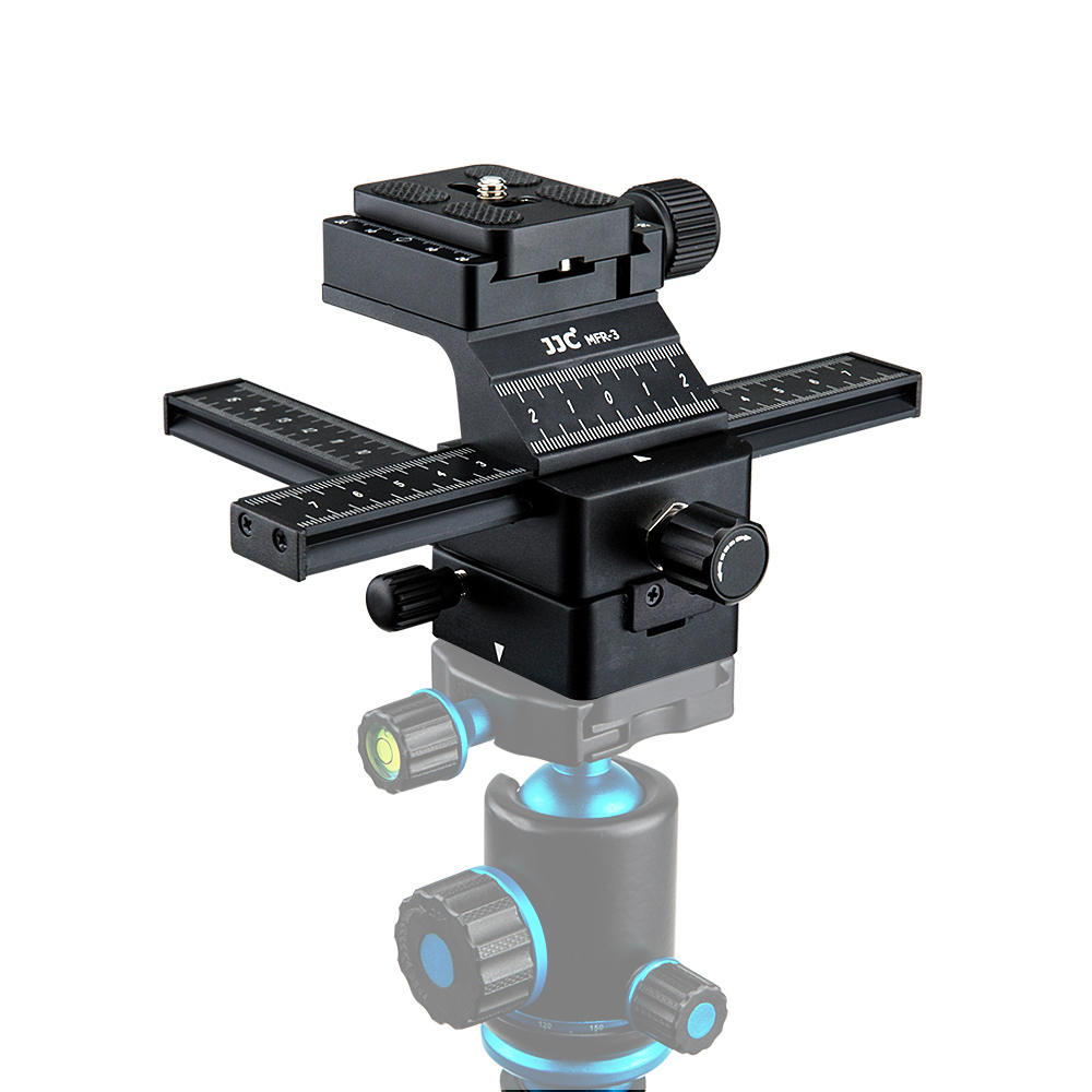 3D Makro-Einstellschlitten 4-Wege Kreuzschlitten MFR-3 3D Makro-Einstellschlitten 4-Wege Kreuzschlitten MFR-3