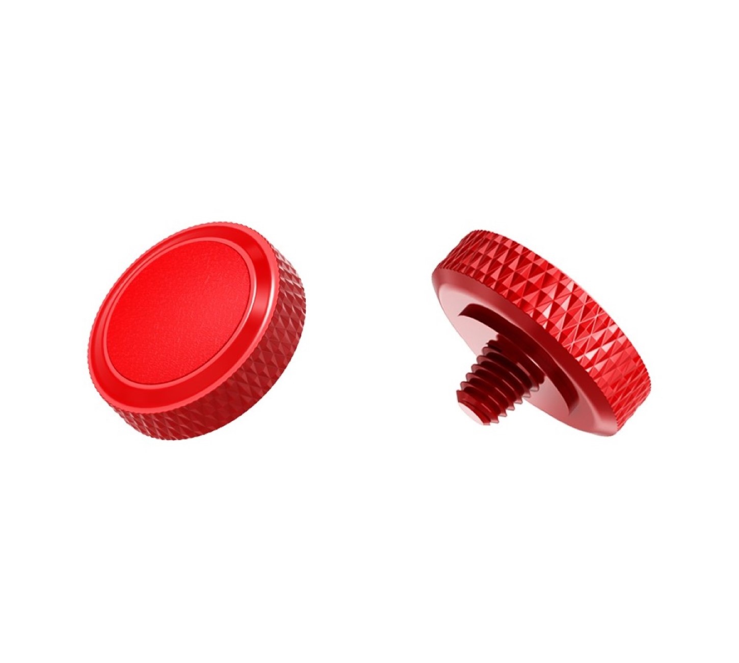 Deluxe Soft Release Button Kupfer & Silikon Rot Inklusive 2 Gummiringe Deluxe Soft Release Button Kupfer & Silikon Rot Inklusive 2 Gummiringe