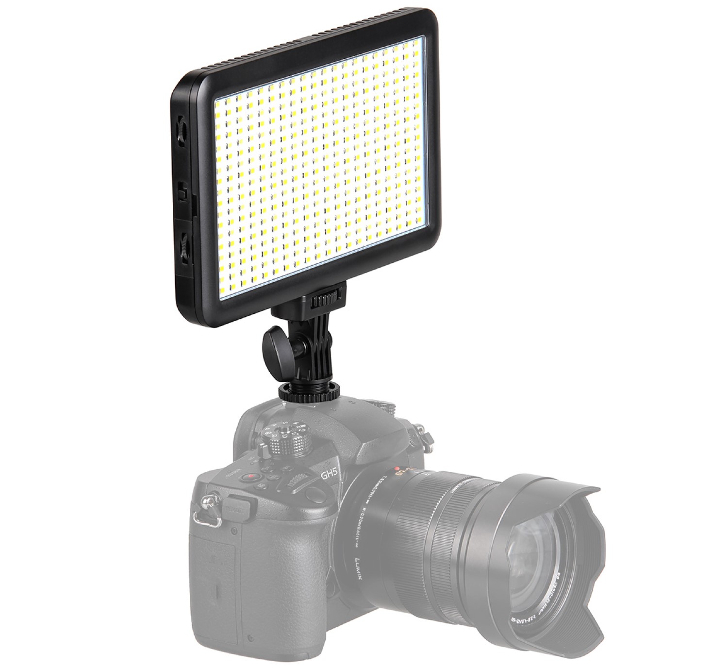 ayex Videoleuchte mit 360 LEDs und 2 Dimmern (3200/5500K), inklusive Li-Ion Akku ayex Videoleuchte mit 360 LEDs und 2 Dimmern (3200/5500K), inklusive Li-Ion Akku