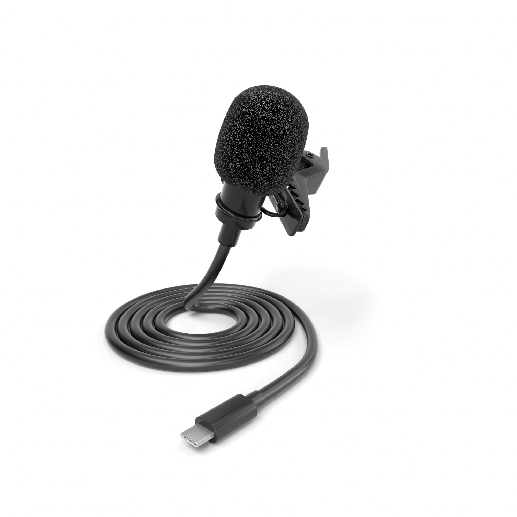 Lavalier-Mikrofon mit USB-C z.B. für Android-Geräte PCs perfekt für Interviews Livestreams LV-1