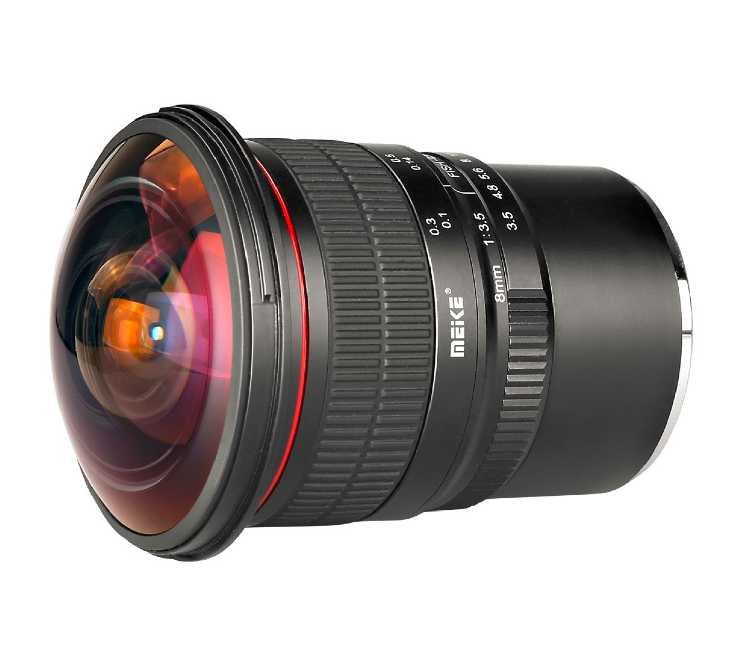 Fisheye-Objektiv MK-8mm-F/3.5 für Fujifilm X-Mount Fisheye-Objektiv MK-8mm-F/3.5 für Fujifilm X-Mount