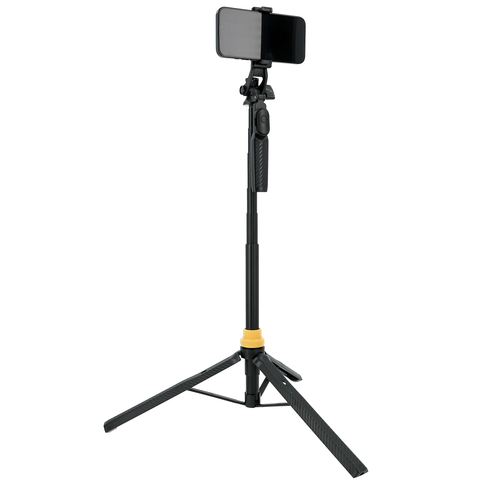 Selfie-Stick-Stativ mit Bluetooth-Fernbedienung & Handyhalterung – ausziehbar bis 170 cm Selfie-Stick-Stativ mit Bluetooth-Fernbedienung & Handyhalterung – ausziehbar bis 170 cm