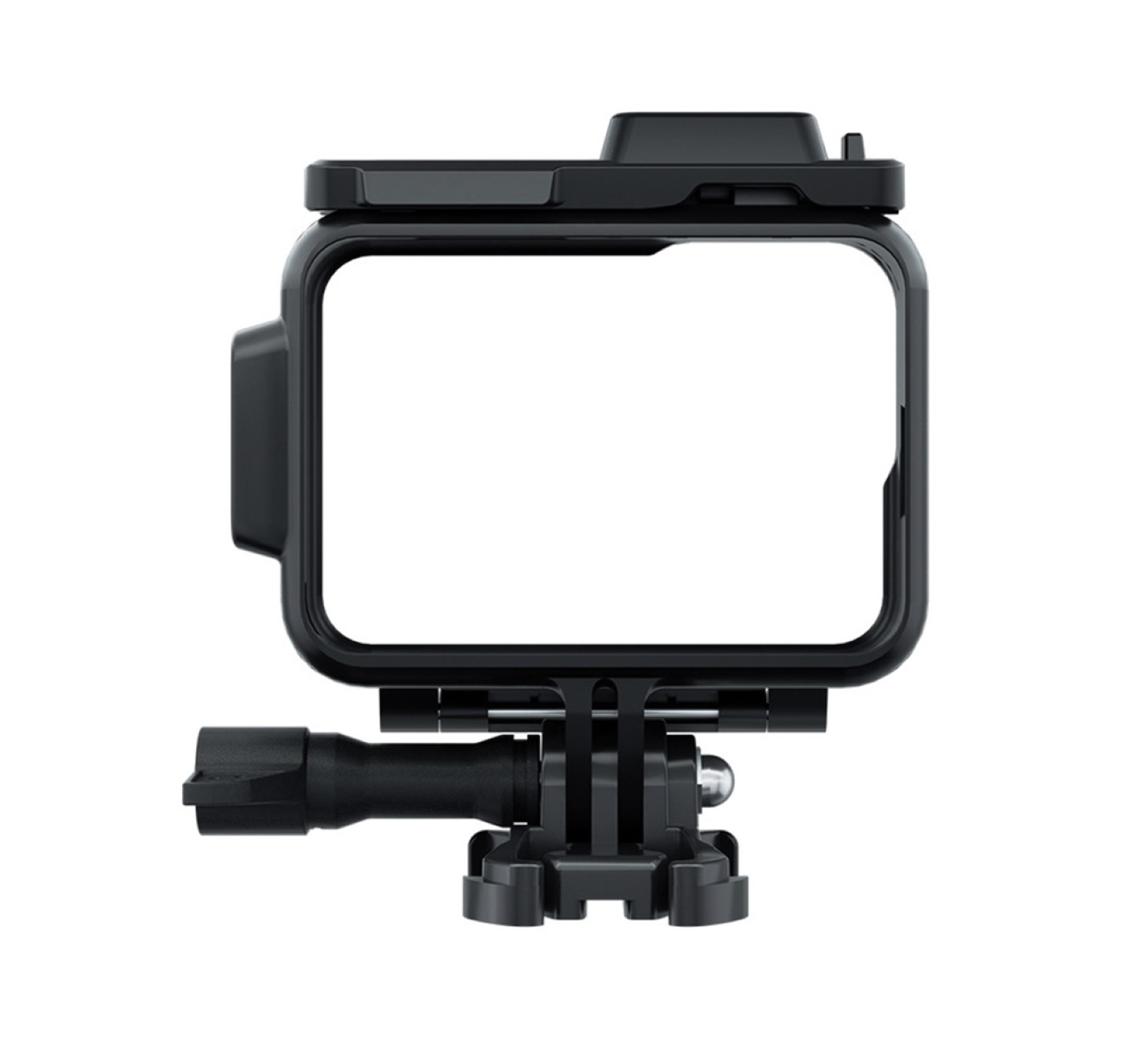 Schutzgehäuse Schutzrahmen Case Für GoPro Hero 9, 10 & 11 Robuster Case mit Blitzschuh und Schieberahmen Schutzgehäuse Schutzrahmen Case Für GoPro Hero 9, 10 & 11 Robuster Case mit Blitzschuh und Schieberahmen