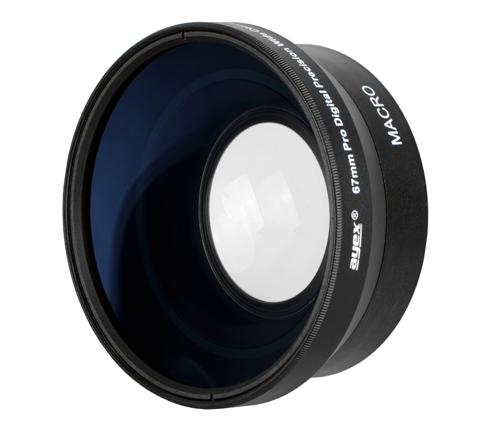 ayex MC Weitwinkel-Konverter 0.45x Vorsatzlinse für 67mm Anschlussgewinde ayex MC Weitwinkel-Konverter 0.45x Vorsatzlinse für 67mm Anschlussgewinde