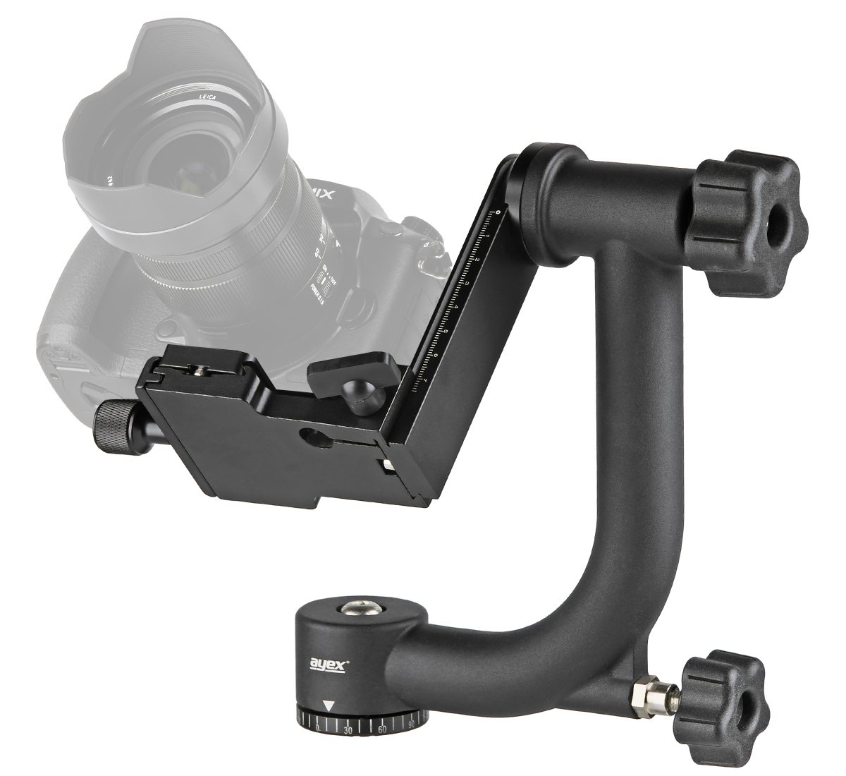 ayex Gimbal Head Stativkopf für Telefotografie ayex Gimbal Head Stativkopf für Telefotografie