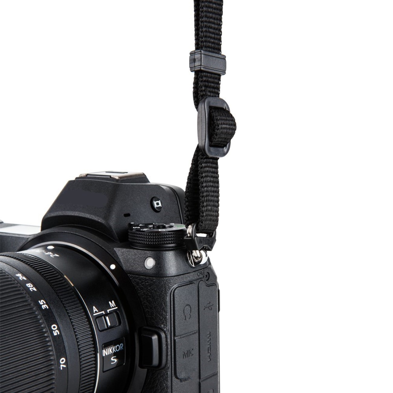 Neopren-Kameragurt verstellbar für DSLR & spiegellose Kameras mit Reißverschlusstaschen Neopren-Kameragurt verstellbar für DSLR & spiegellose Kameras mit Reißverschlusstaschen