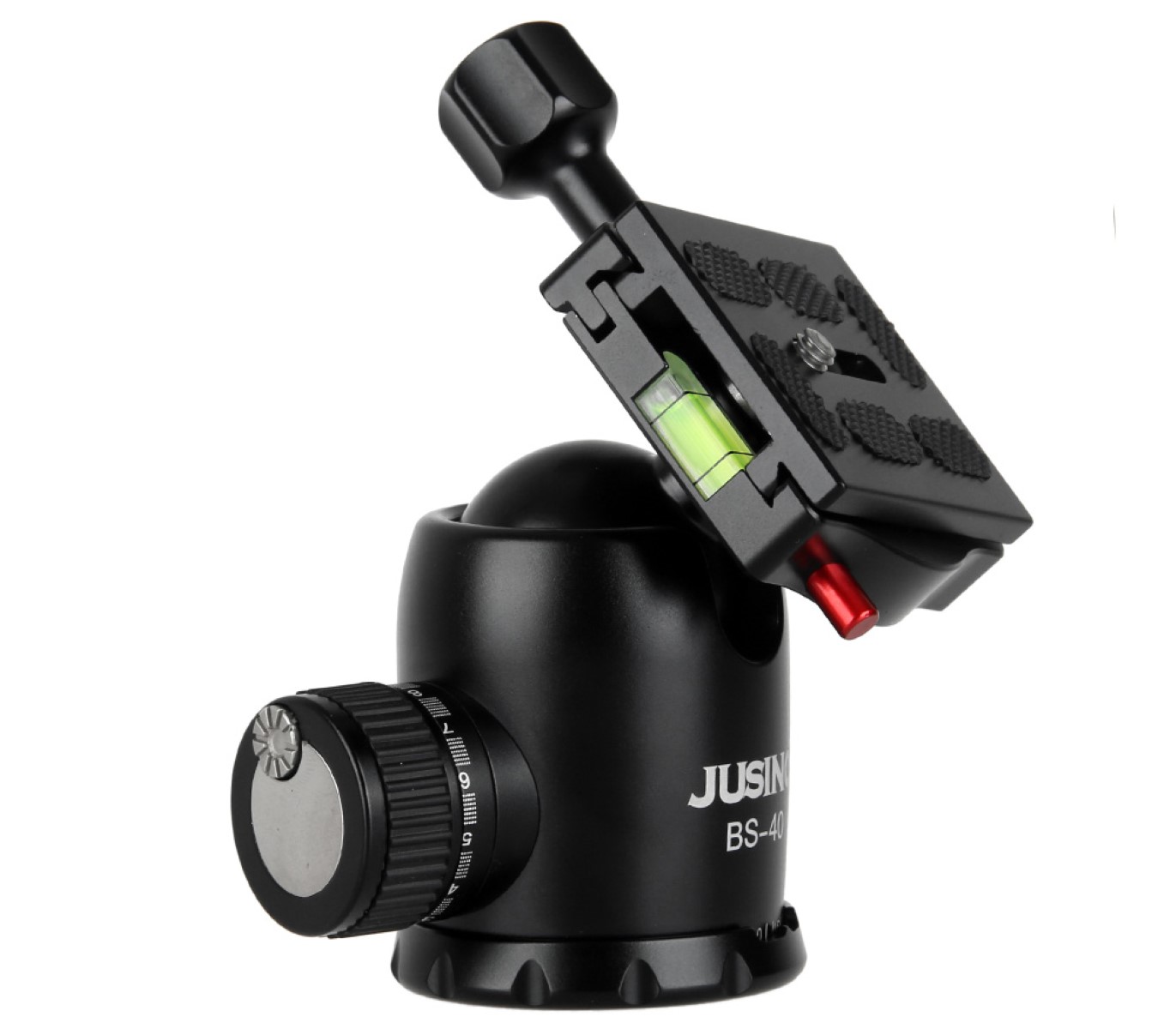 JUSINO Robuster Kugelkopf Stativkopf bis 20kg belastbar BS-40 JUSINO Robuster Kugelkopf Stativkopf bis 20kg belastbar BS-40