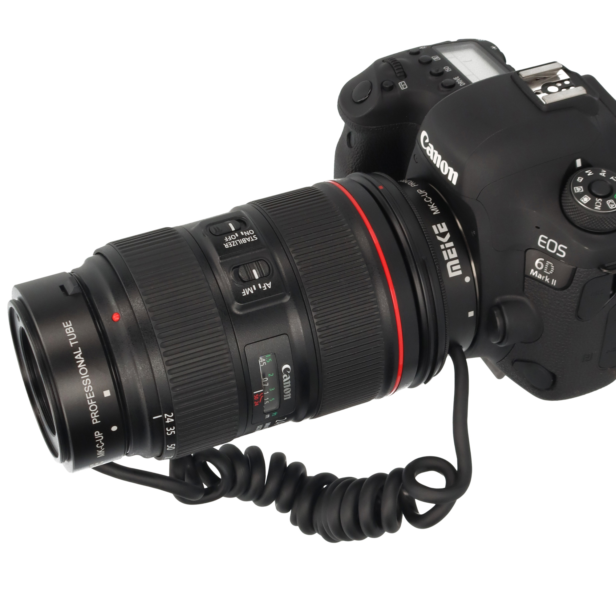 Multifunktionale elektronische Makro-Zwischenringe für Canon EOS, Meike MK-C-UP Multifunktionale elektronische Makro-Zwischenringe für Canon EOS, Meike MK-C-UP