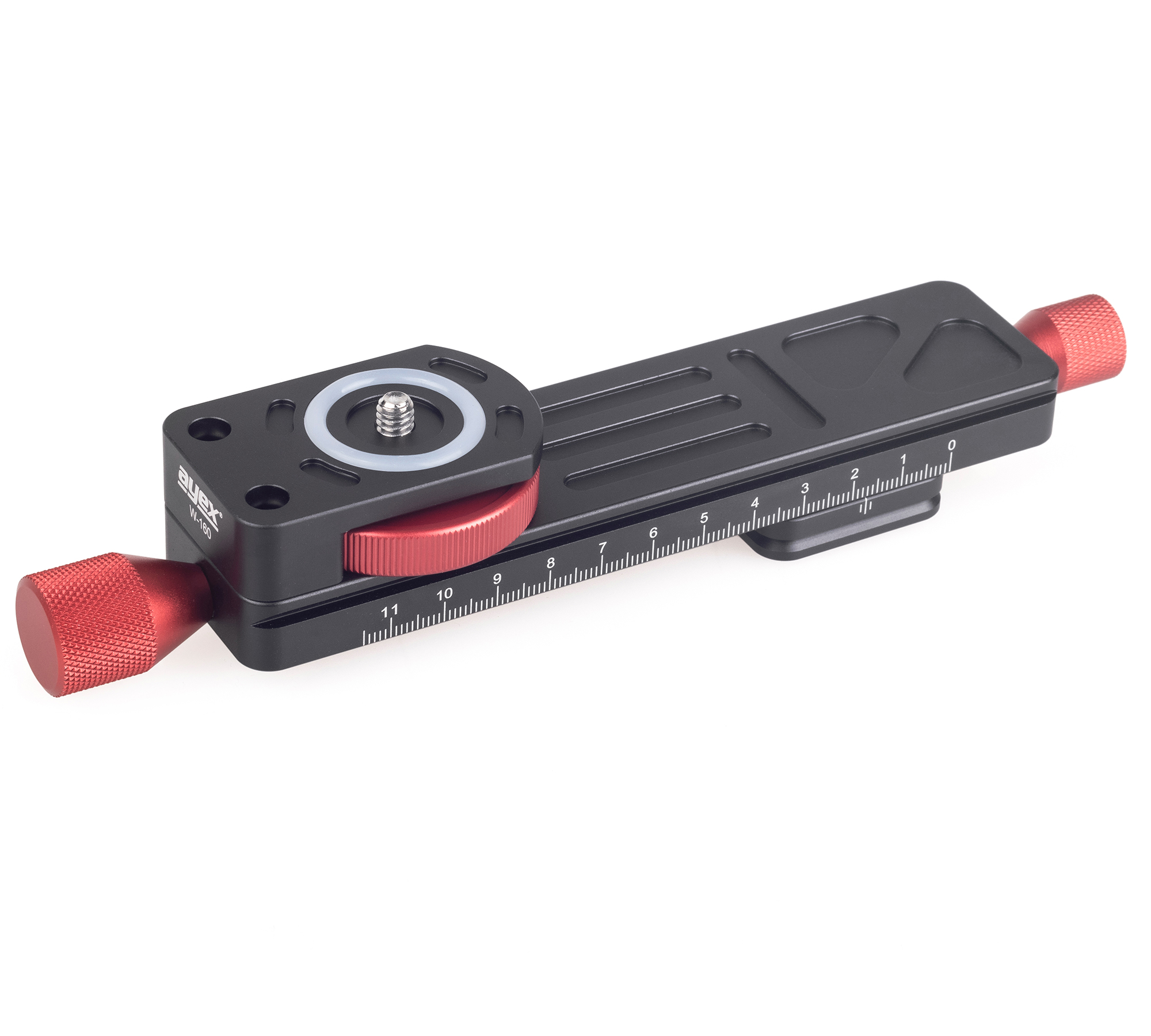 ayex W-160 - Makro-Fokussierungsschiene für DSLR-Kameras - Kompatibel mit Arca-Swiss Standard - Bis 10kg belastbar - CNC gefrästes Aluminium ayex W-160 - Makro-Fokussierungsschiene für DSLR-Kameras - Kompatibel mit Arca-Swiss Standard - Bis 10kg belastbar - CNC gefrästes Aluminium