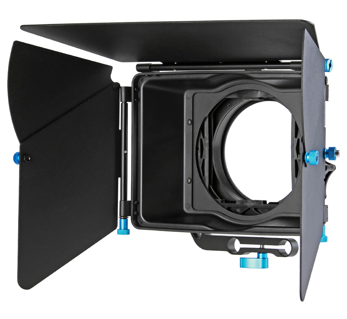 ayex M2 Matte Box, Video-Sonnenblende mit Filtereinsätzen und Schwenkarm für 15mm DSLR Rig Systeme ayex M2 Matte Box, Video-Sonnenblende mit Filtereinsätzen und Schwenkarm für 15mm DSLR Rig Systeme