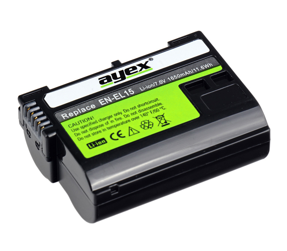 EN-EL15B Akku für Nikon Z8 Z7II Z7 D7500 D7000 D600 D750 V1 D800E lange Laufzeit 2040mAh EN-EL15B Akku für Nikon Z8 Z7II Z7 D7500 D7000 D600 D750 V1 D800E lange Laufzeit 2040mAh