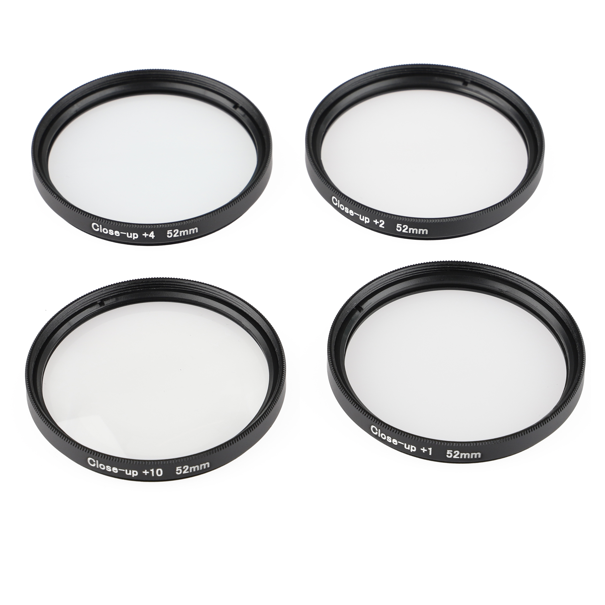 ayex Close up Makro Linsen Set 52mm
 - 4 teilig (+1, +2, +4, +10) ayex Close up Makro Linsen Set 52mm
 - 4 teilig (+1, +2, +4, +10)