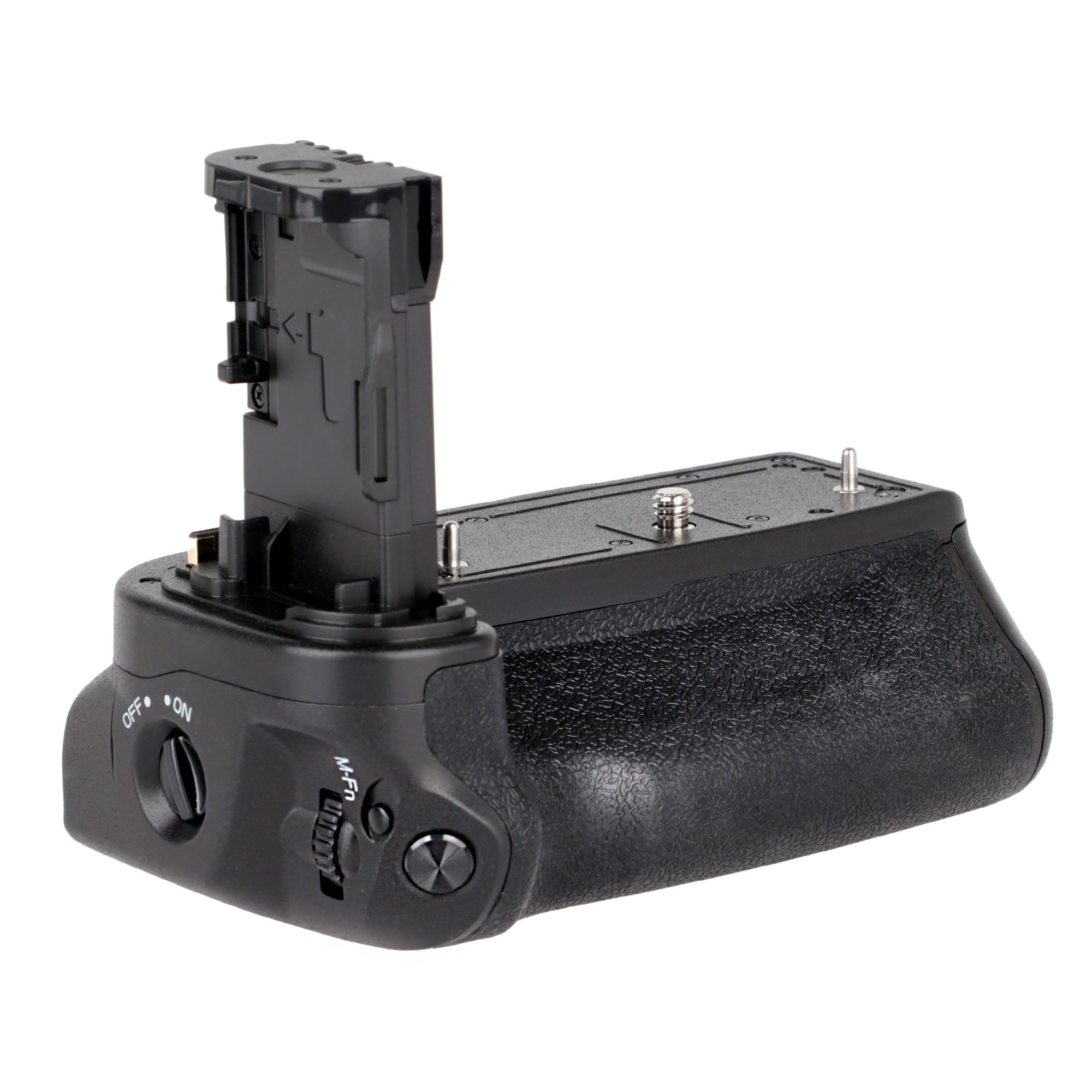 Batteriegriff Set für Canon EOS R5 R6 wie BG-R10 + 2x LP-E6N Akkus kompakter Handgriff