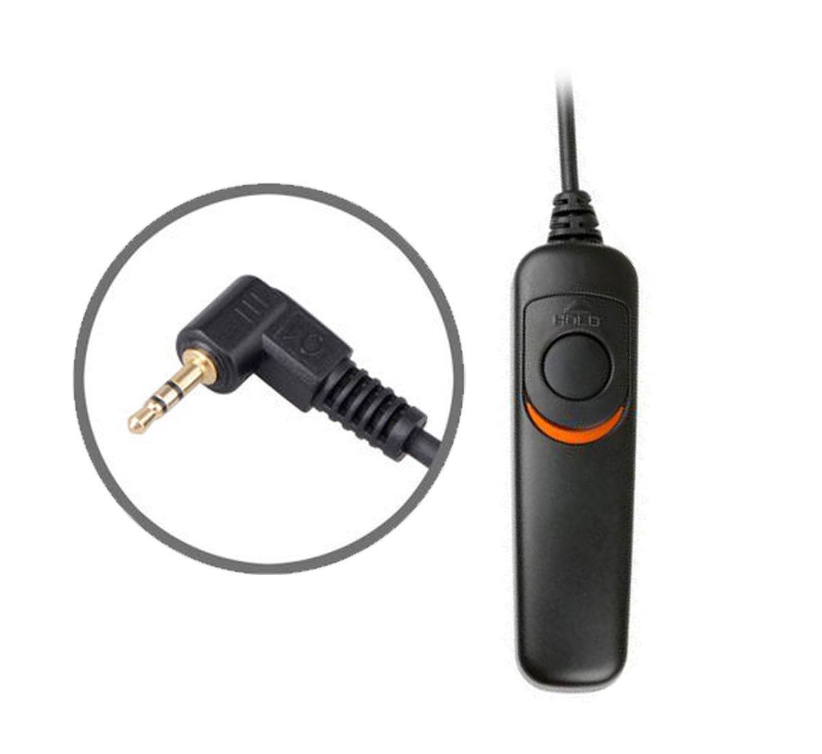 Kabel Fernauslöser für z.B. Canon & Pentax Kameras ersetzt RS-60E3 Kabel Fernauslöser für z.B. Canon & Pentax Kameras ersetzt RS-60E3