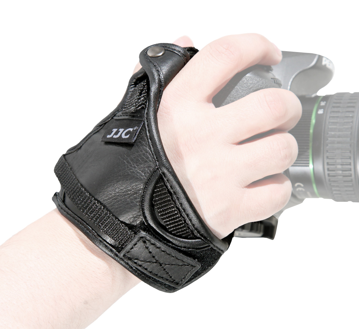 JJC Handschlaufe für DSLR Kameras mit sicherem 3-Punkt Halterung JJC Handschlaufe für DSLR Kameras mit sicherem 3-Punkt Halterung