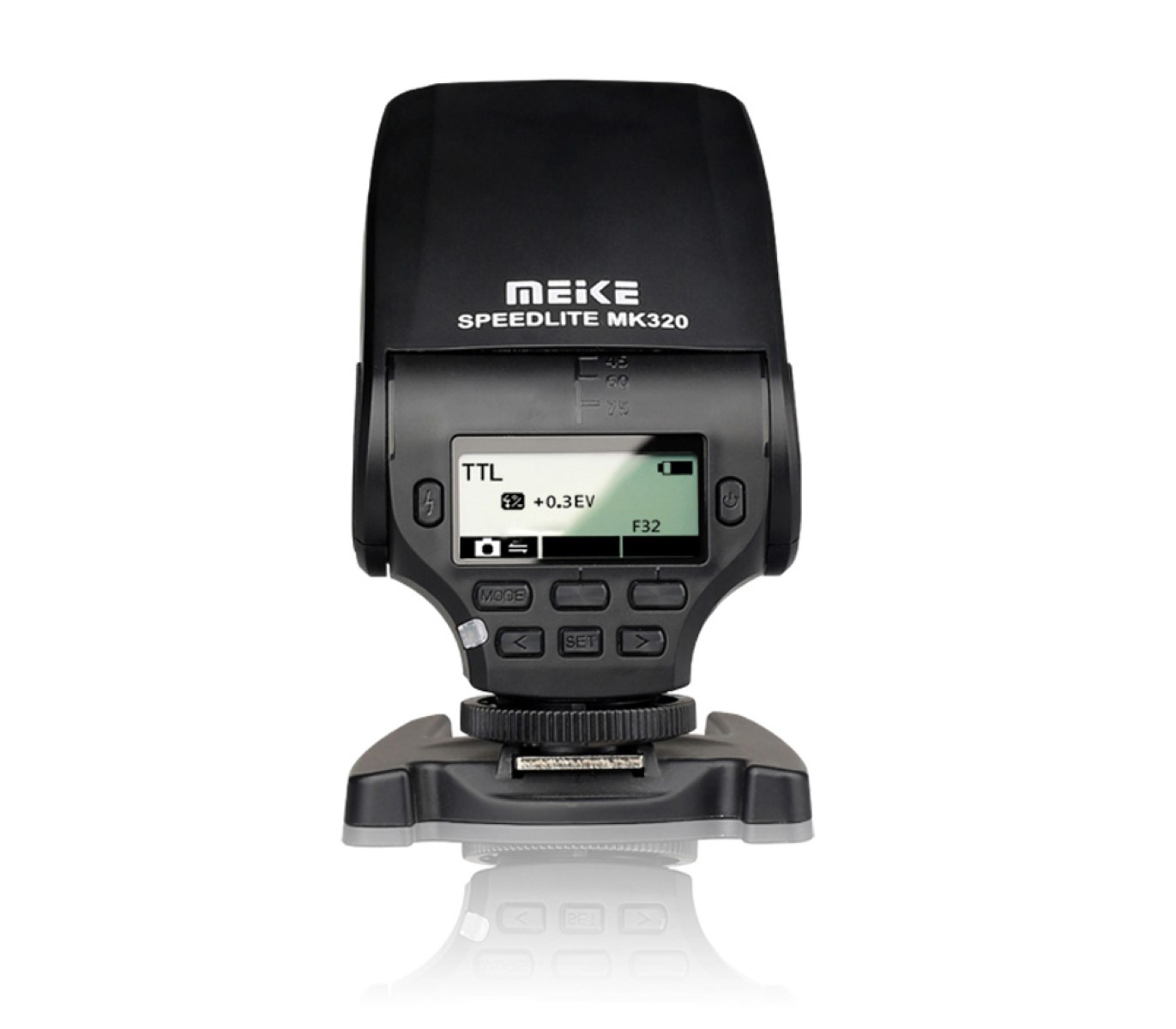 Meike Speedlite MK-320 TTL Blitz für Fujifilm Kameras Meike Speedlite MK-320 TTL Blitz für Fujifilm Kameras