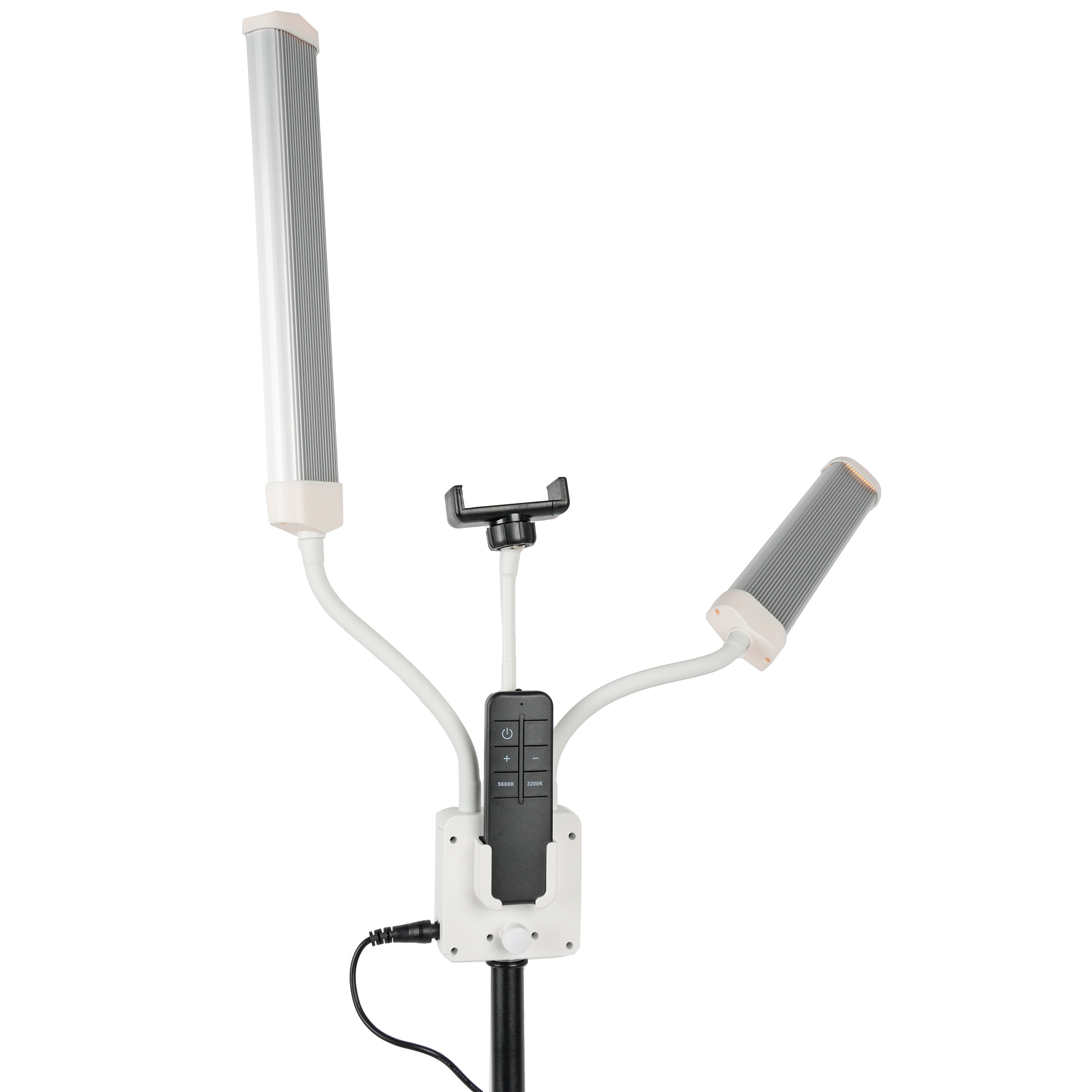 HD-100XJ-white_05.jpg Dual Arm Hautpflege Beauty Light für Fotografie & Live-Streaming