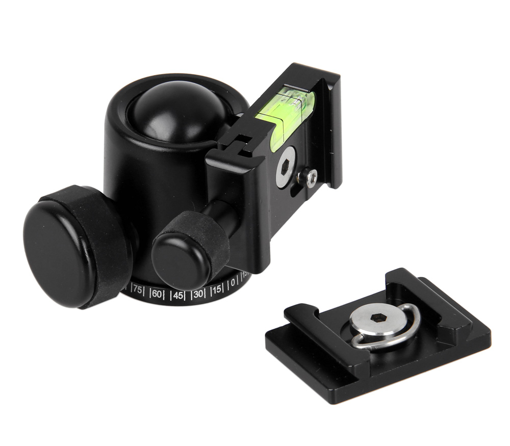JUSINO BT-30 Handlicher Kugelkopf Stativkopf, 6kg Belastbarkeit JUSINO BT-30 Handlicher Kugelkopf Stativkopf, 6kg Belastbarkeit