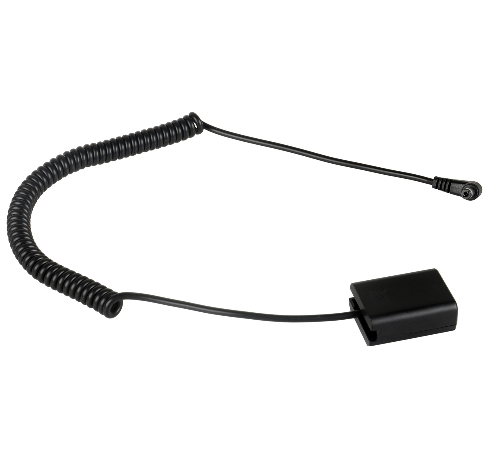 DC-Coupler für Sony Kameras mit NP-FW50 Akku-Dummy für permanente Stromversorgung über z.B. V-Mount Akku