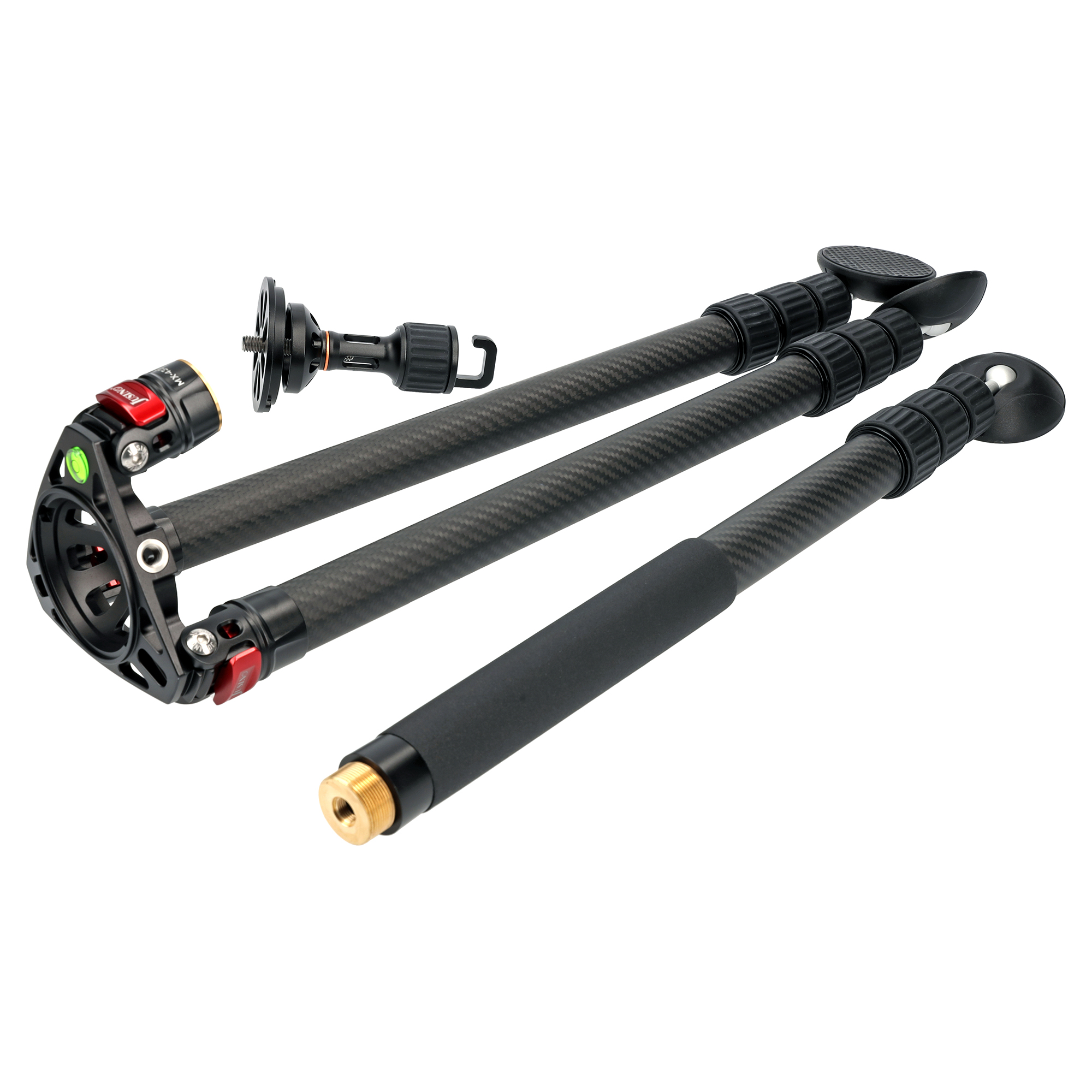 JUSINO Karbon Profi-Videostativ Perfekt für Vogelaufnahmen bis 152,5cm & 18kg Dr. Birds MX-432C JUSINO Karbon Profi-Videostativ Perfekt für Vogelaufnahmen bis 152,5cm & 18kg Dr. Birds MX-432C