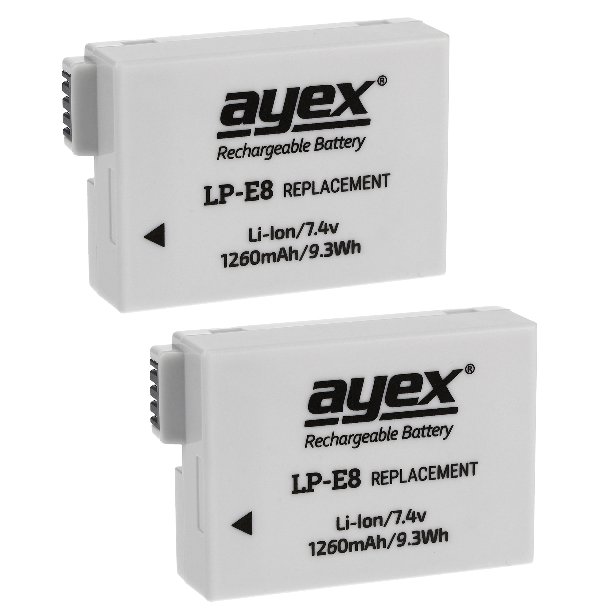 LP-E8 Akku 2 Stück für zB Canon EOS 550D 600D 650D 700D Leistungsstark zuverlässig LP-E8 Akku 2 Stück für zB Canon EOS 550D 600D 650D 700D Leistungsstark zuverlässig