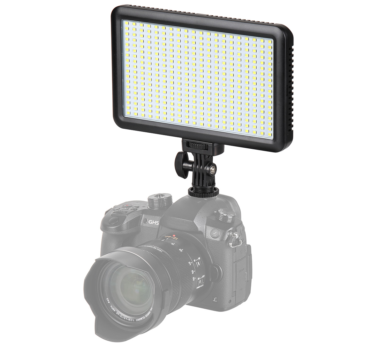 Videoleuchte mit 360 LEDs inklusive Li-Ion Akku und Ladegerät Videoleuchte mit 360 LEDs inklusive Li-Ion Akku und Ladegerät