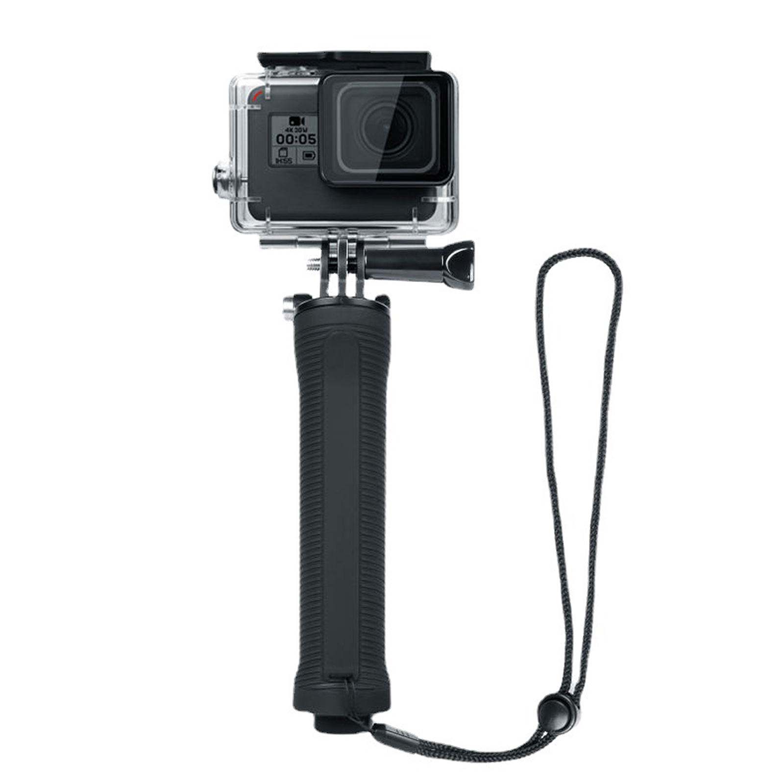 Selfie Stick Monopod mit Stativständer für GoPro & DJI Actionkameras dynamische Aufnahmen Selfie Stick Monopod mit Stativständer für GoPro & DJI Actionkameras dynamische Aufnahmen