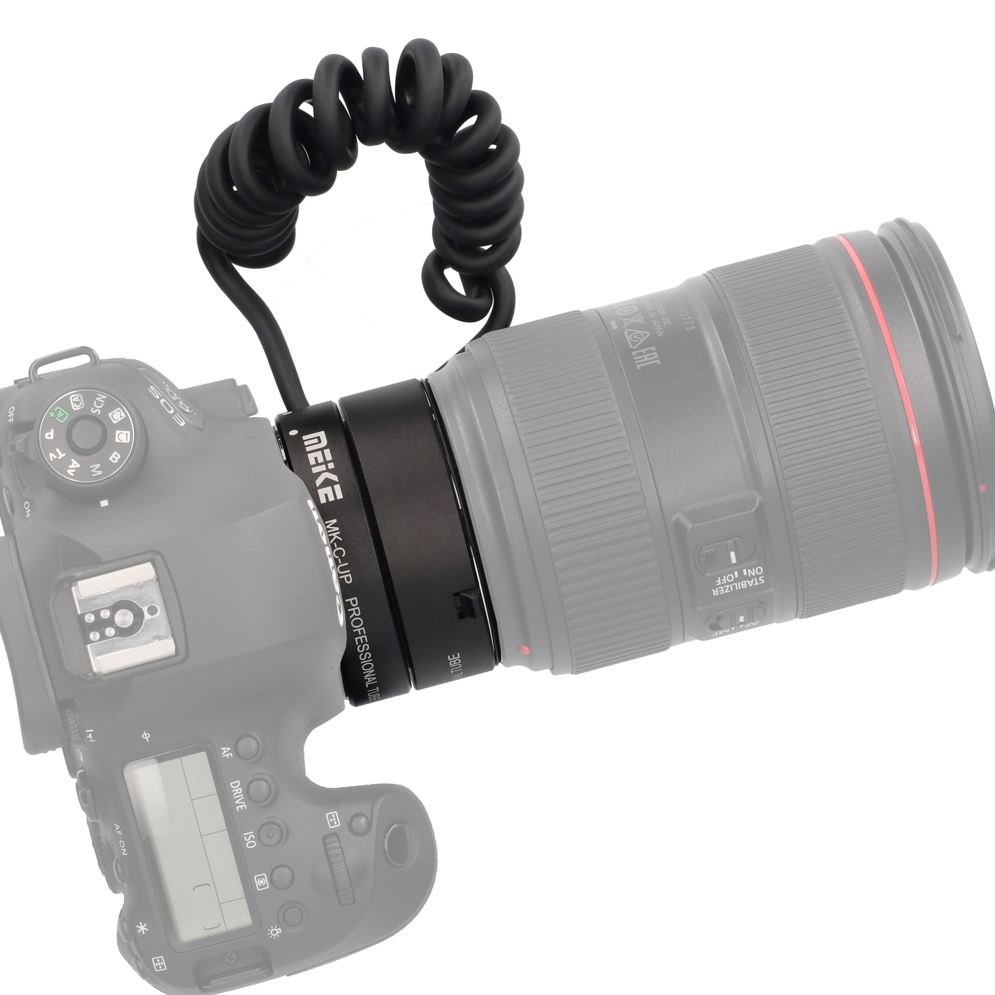 Multifunktionale elektronische Makro-Zwischenringe für Canon EOS, Meike MK-C-UP Multifunktionale elektronische Makro-Zwischenringe für Canon EOS, Meike MK-C-UP