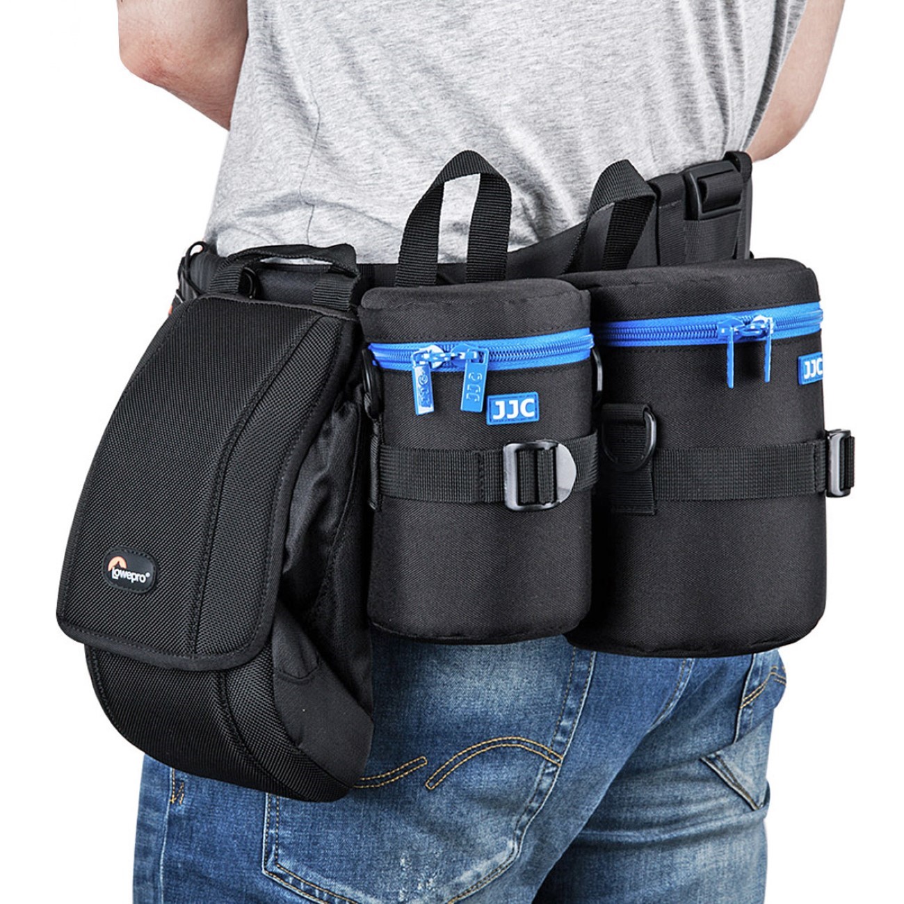 Objektivtasche für SLR Objektive robust Innenpolster wasserabweisend 110x190mm Objektivtasche für SLR Objektive robust Innenpolster wasserabweisend 110x190mm