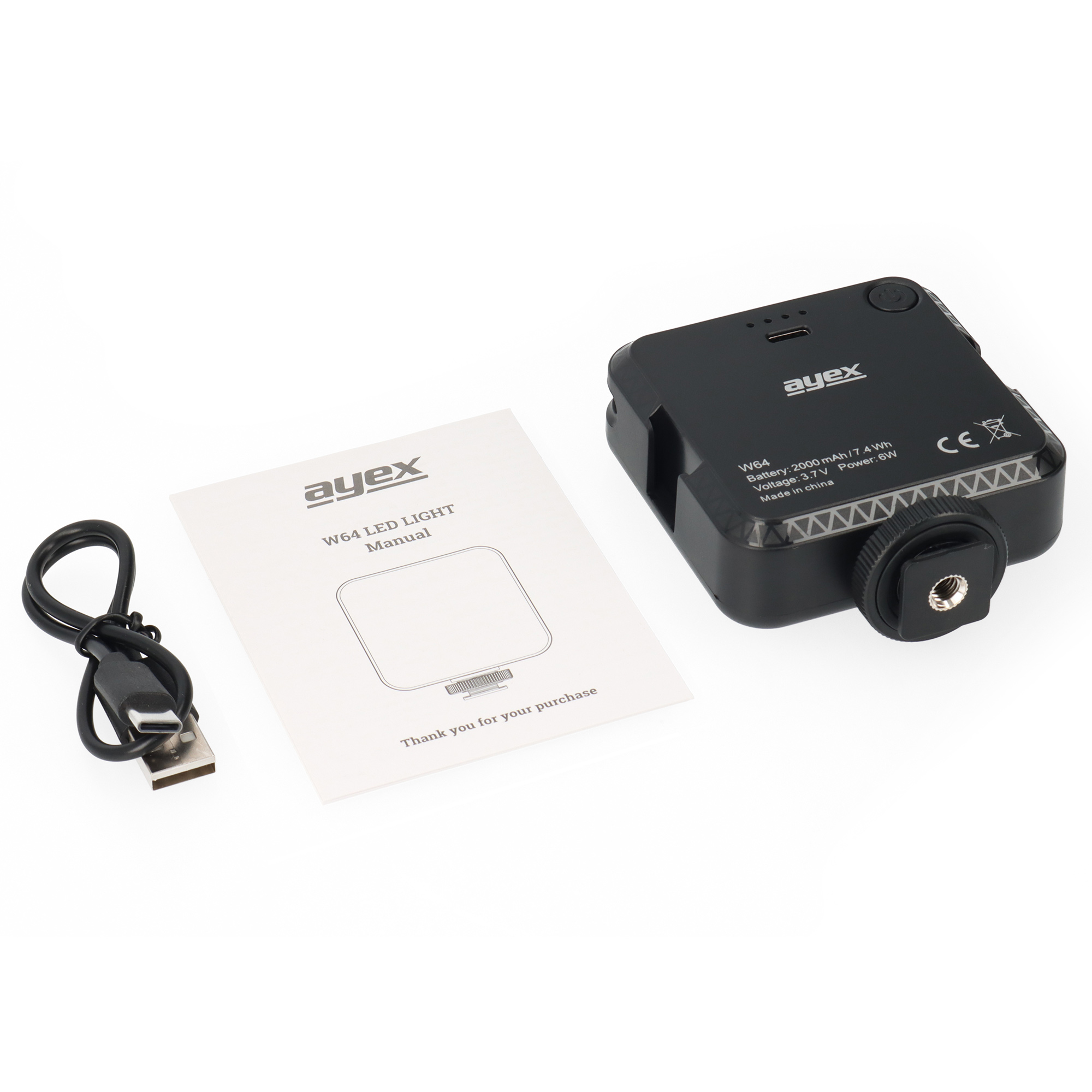 Hochwertige Bicolor Videoleuchte einstellbare Helligkeit Perfekte Beleuchtung für Fotografie & Videos USB-C Hochwertige Bicolor Videoleuchte einstellbare Helligkeit Perfekte Beleuchtung für Fotografie & Videos USB-C