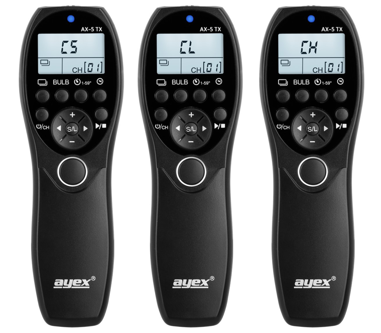 Funk Timer Fernauslöser AX-5 DC2 zB Nikon Z7 Z6 D7500 D7100 D750 D610 D90 D5600 D3300