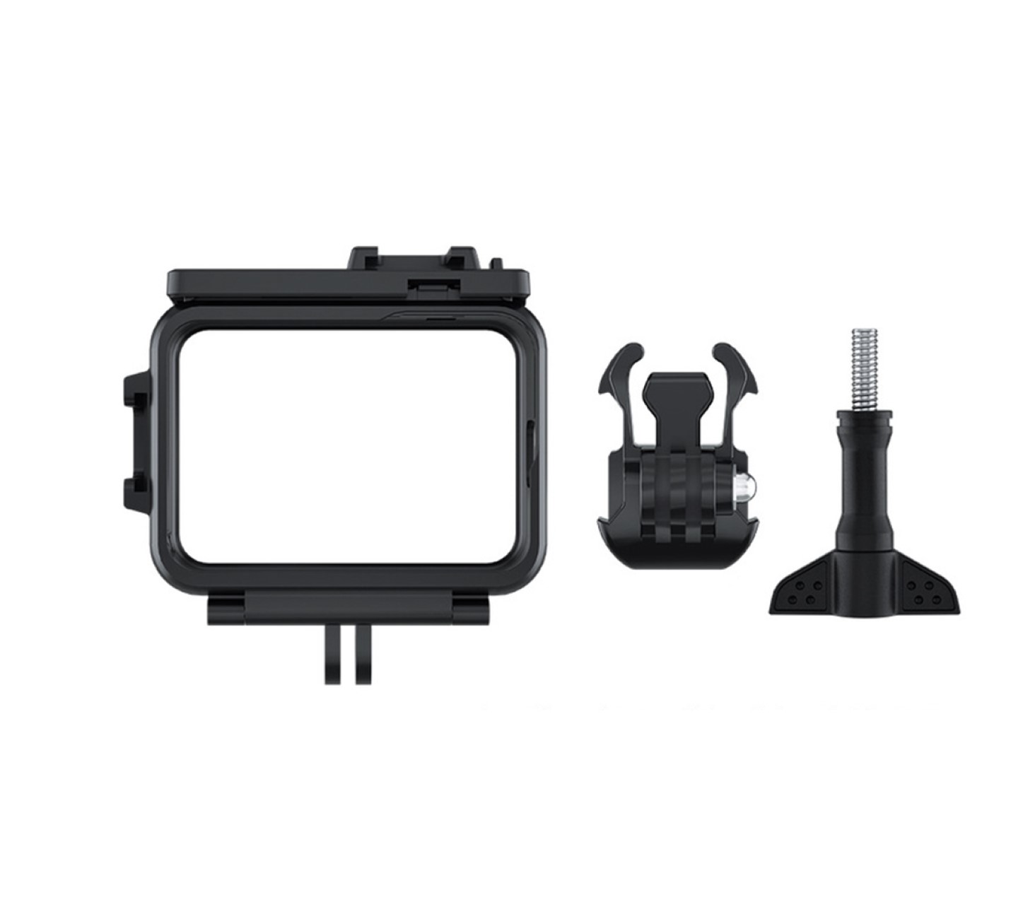 Schutzgehäuse Schutzrahmen Case Für GoPro Hero 9, 10 & 11 Robuster Case mit Blitzschuh und Schieberahmen Schutzgehäuse Schutzrahmen Case Für GoPro Hero 9, 10 & 11 Robuster Case mit Blitzschuh und Schieberahmen