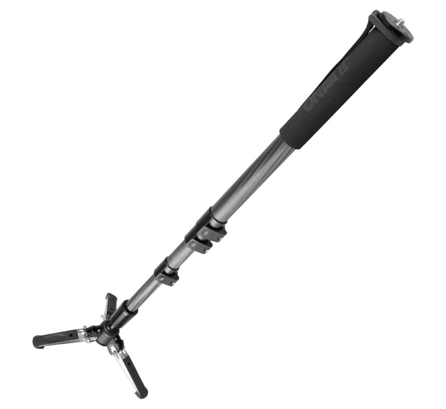 JUSINO Carbon Monopod mit Standspinne Clipverschlüsse bis 12kg VM-361EC JUSINO Carbon Monopod mit Standspinne Clipverschlüsse bis 12kg VM-361EC