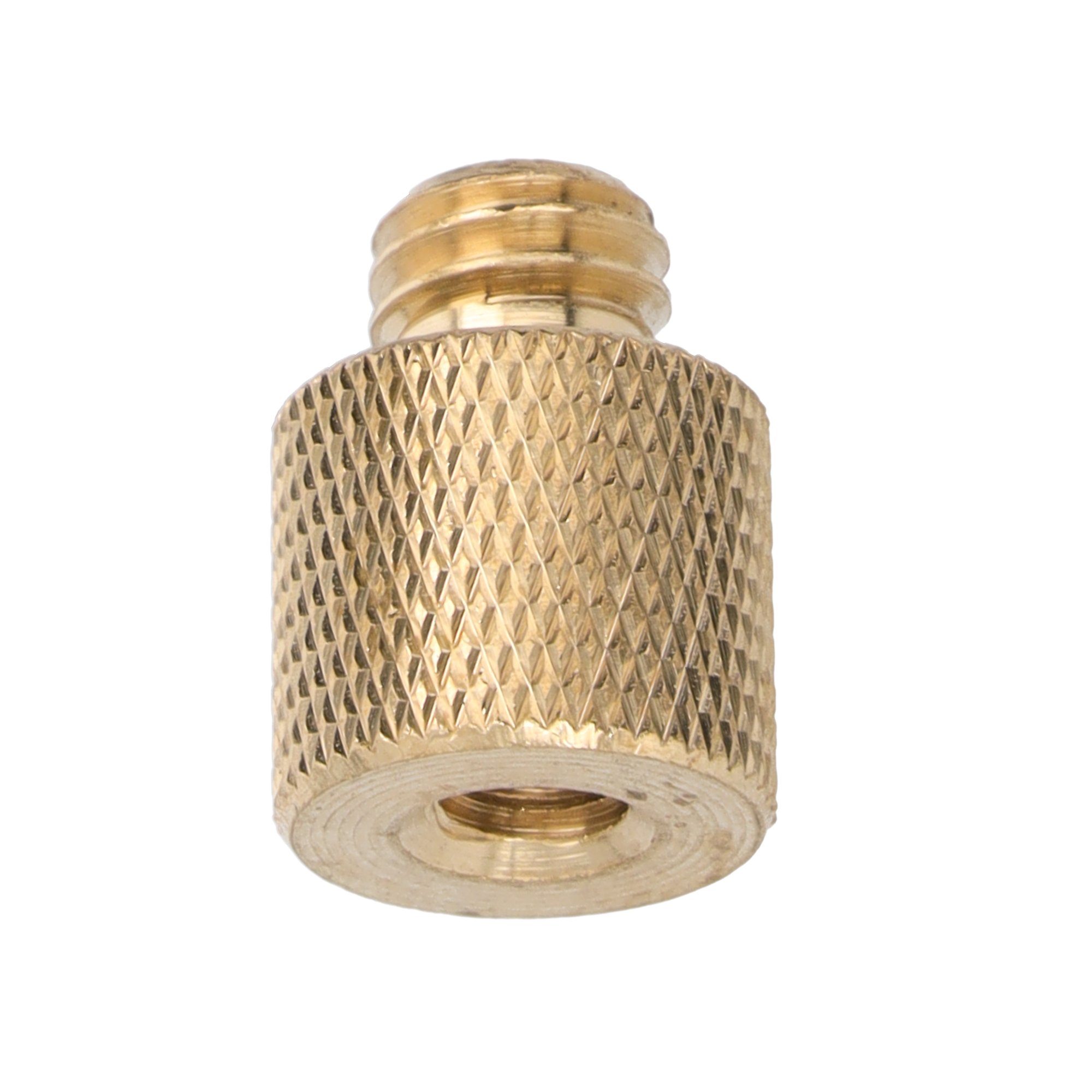 Messing Adapterschraube 1/4 Zoll Innengewinde auf 3/8 Zoll Außengewinde Messing Adapterschraube 1/4 Zoll Innengewinde auf 3/8 Zoll Außengewinde