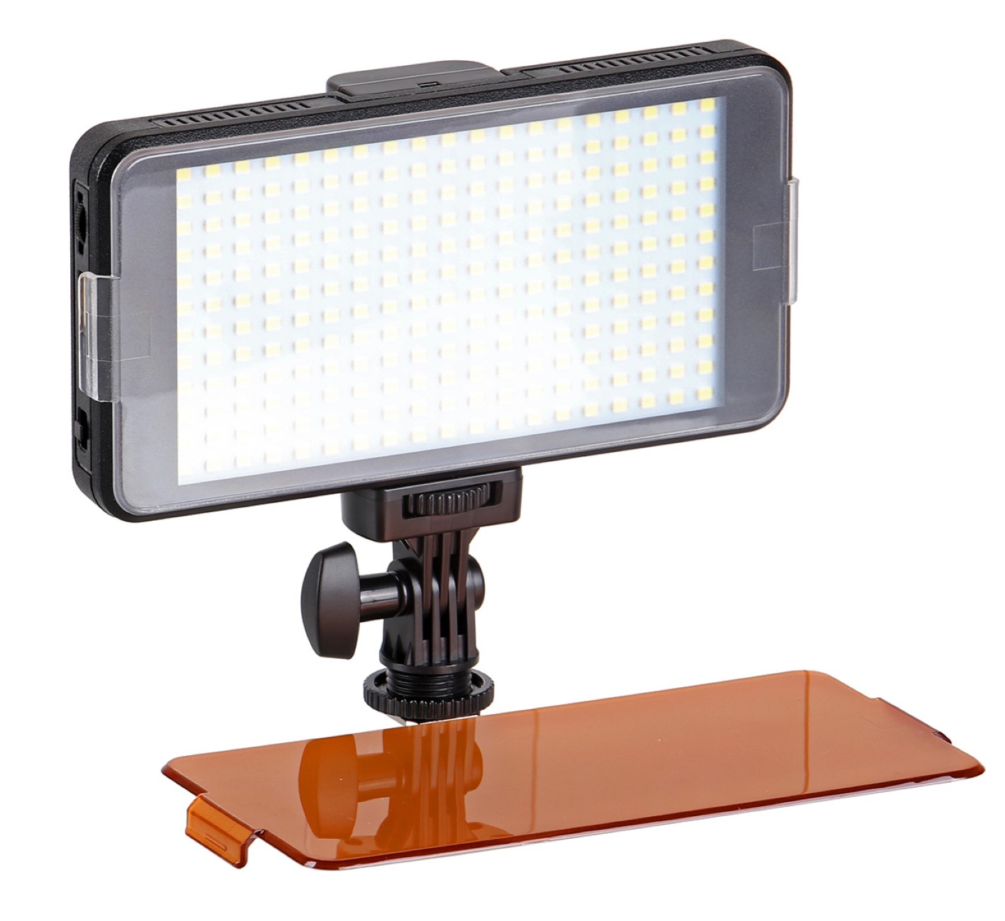 Videoleuchte mit 228 LEDs und Power Bank Funktion und Diffusoren Videoleuchte mit 228 LEDs und Power Bank Funktion und Diffusoren