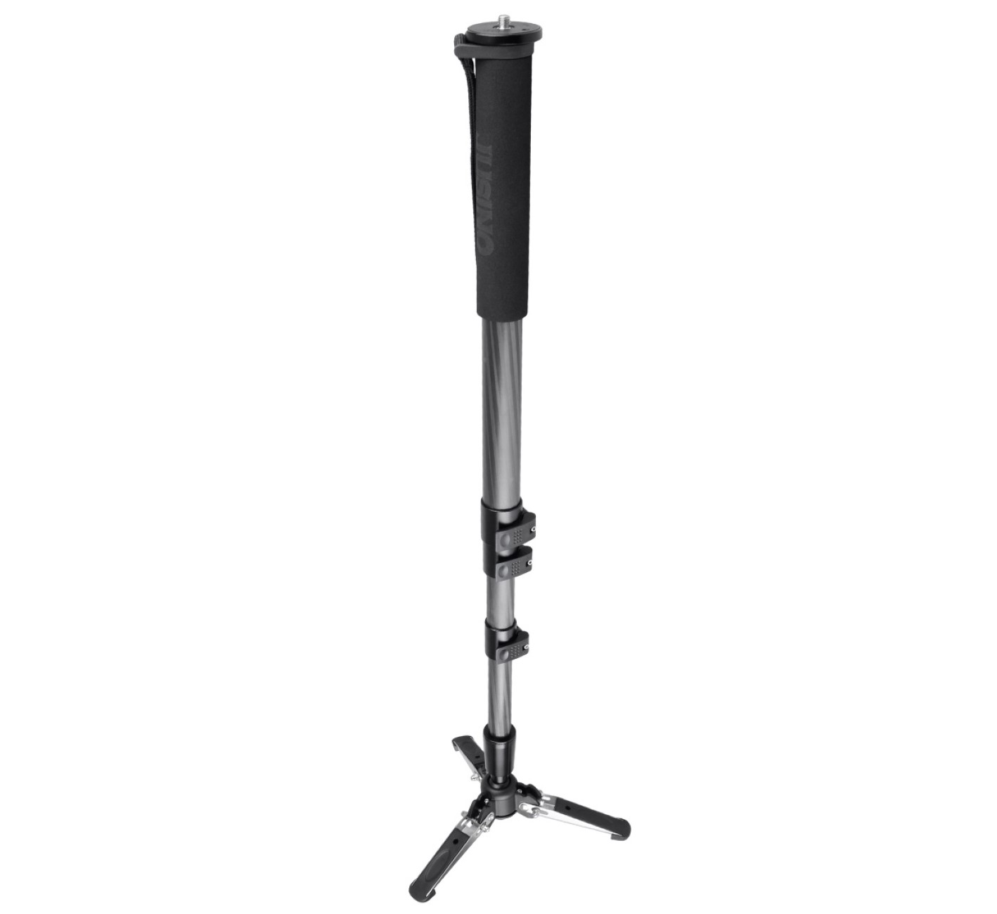 JUSINO Carbon Monopod mit Standspinne Clipverschlüsse bis 12kg VM-361EC JUSINO Carbon Monopod mit Standspinne Clipverschlüsse bis 12kg VM-361EC
