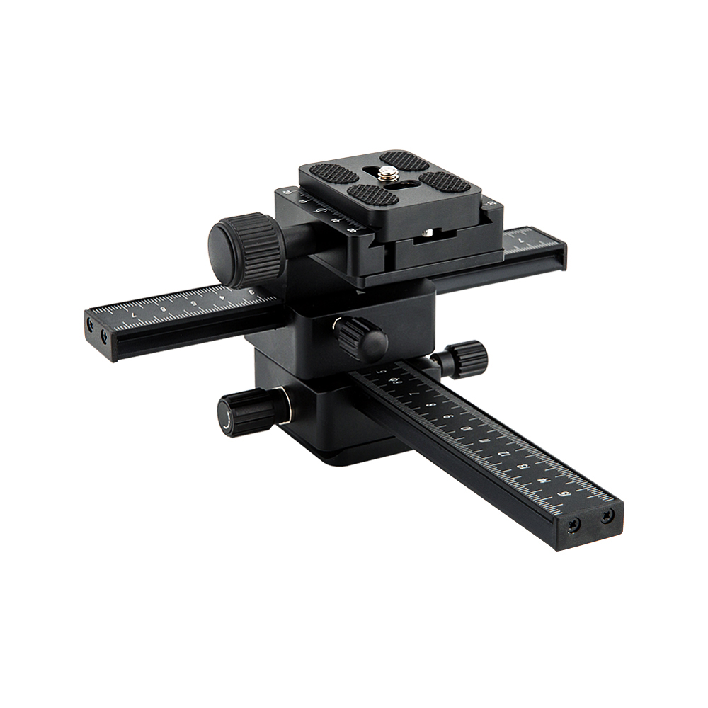 3D Makro-Einstellschlitten 4-Wege Kreuzschlitten MFR-3 3D Makro-Einstellschlitten 4-Wege Kreuzschlitten MFR-3