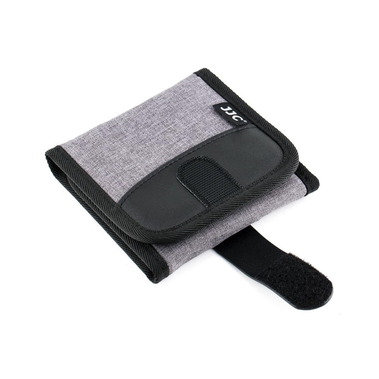 Faltbare Filtertasche für 3 Filter bis 95mm Durchmesser Grau Faltbare Filtertasche für 3 Filter bis 95mm Durchmesser Grau