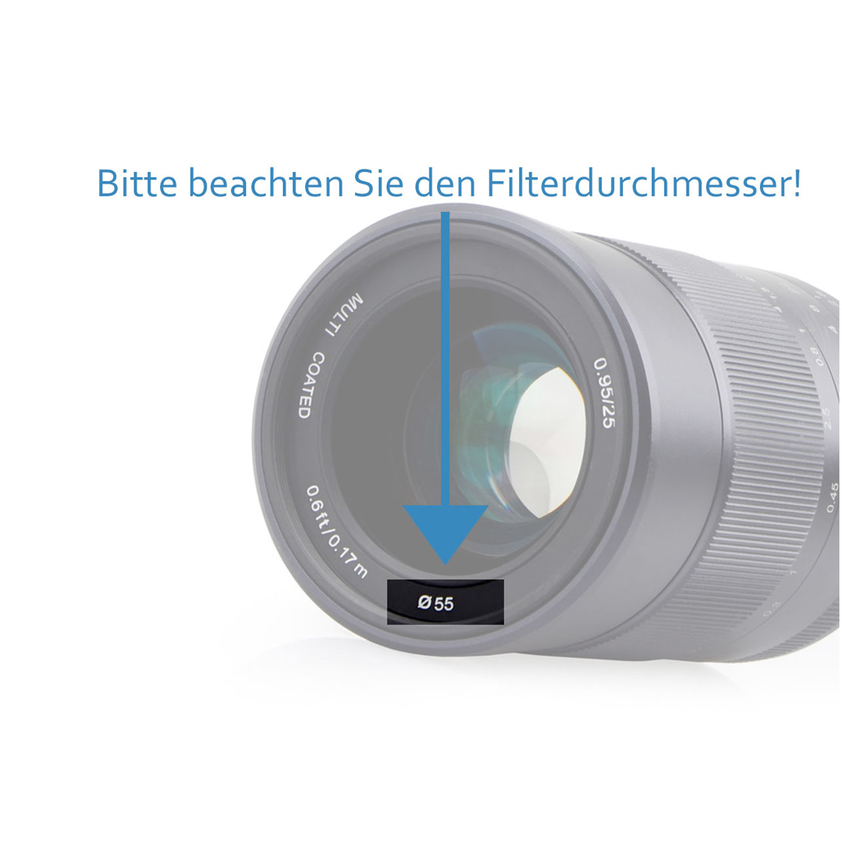 Graufilter ND8 Filter 52mm ND-8 Graufilter ND8 Filter 52mm ND-8