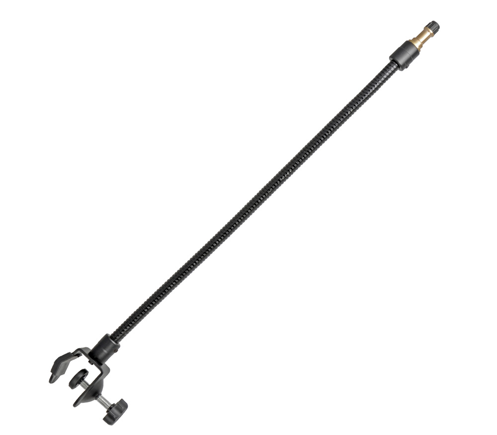 Flexibler Arm mit Schraubzwinge, Spigot und 1/4" Gewinde GP-35 Flexibler Arm mit Schraubzwinge, Spigot und 1/4" Gewinde GP-35