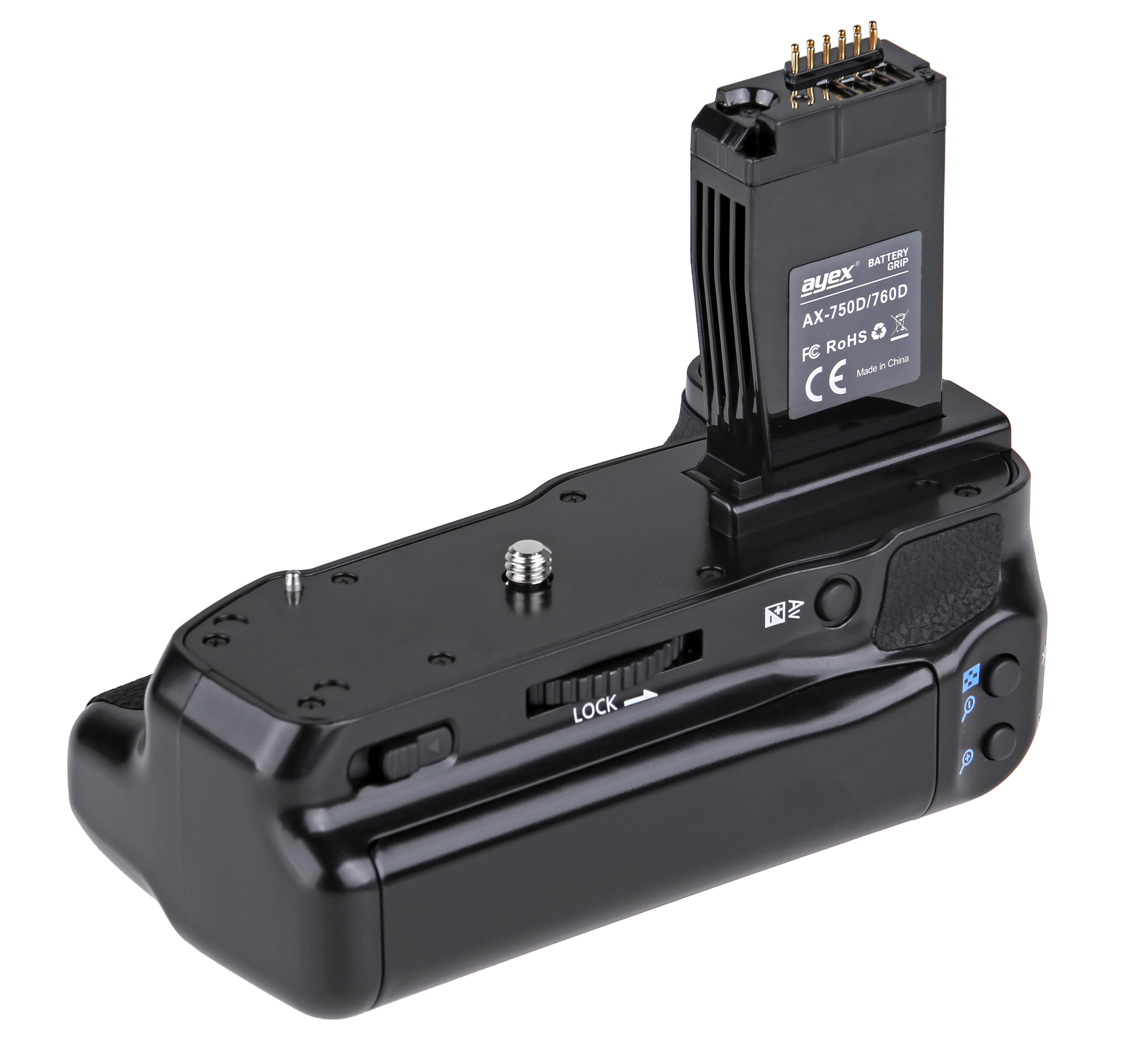 Batteriegriff für Canon EOS 760D 750D IX8 T6S T6I Ersatz für BG-E18 Optimal für Hochformat Batteriegriff für Canon EOS 760D 750D IX8 T6S T6I Ersatz für BG-E18 Optimal für Hochformat