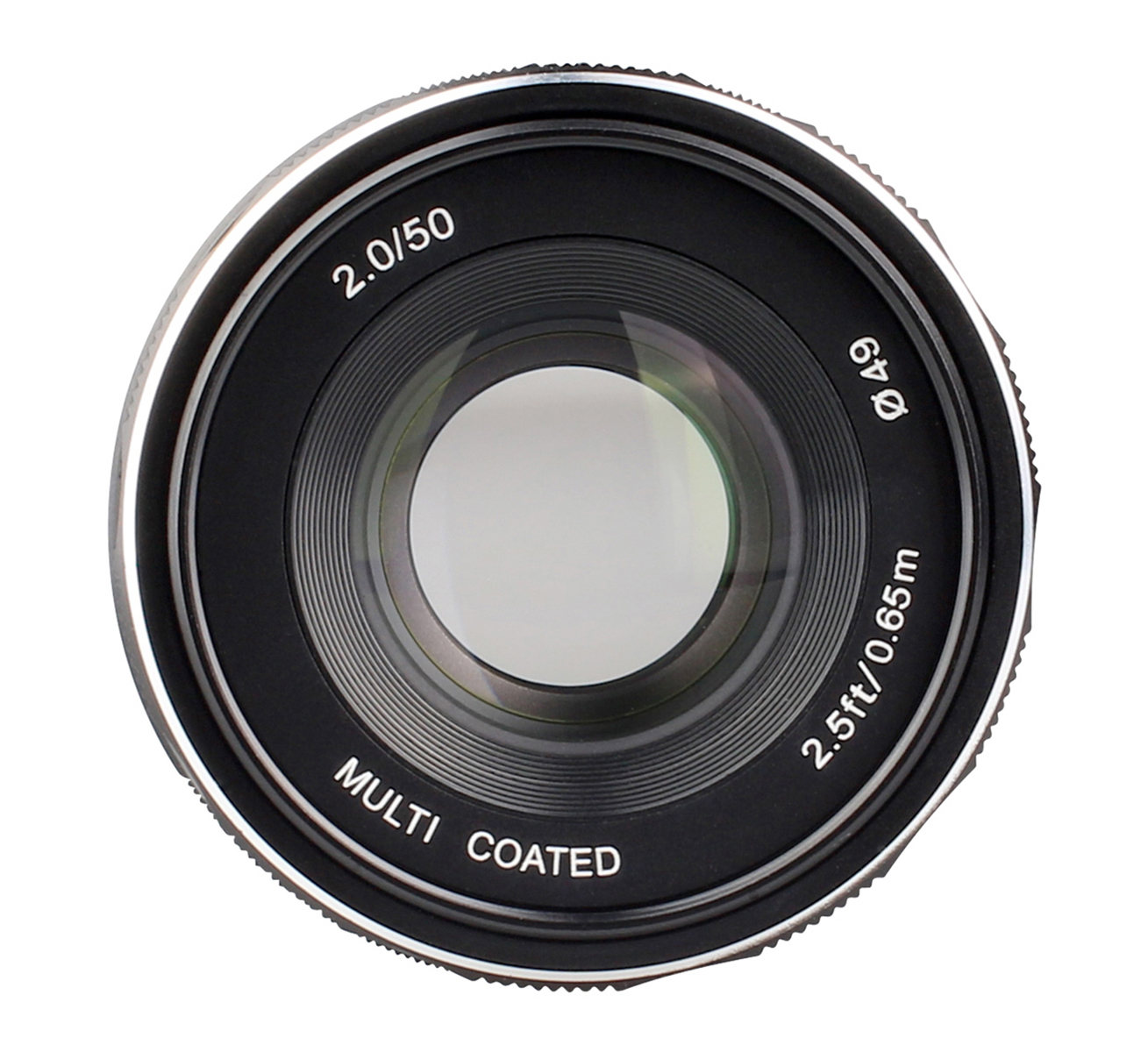 Meike 50mm F2.0 Objektiv multicoated für Sony E-Mount