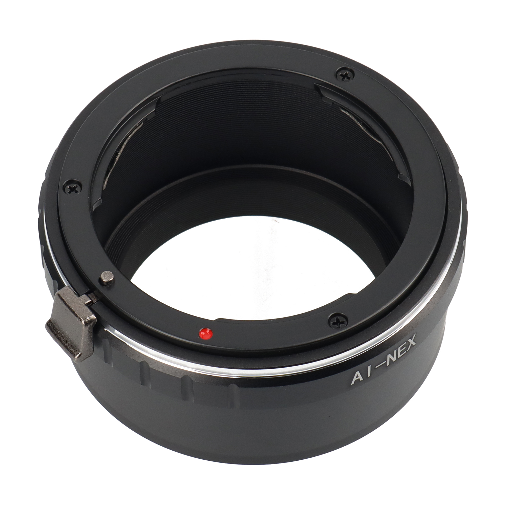 Objektivadapter Nikon F-Objektiv an Sony E-Mount E-Bajonett Objektivadapter Nikon F-Objektiv an Sony E-Mount E-Bajonett