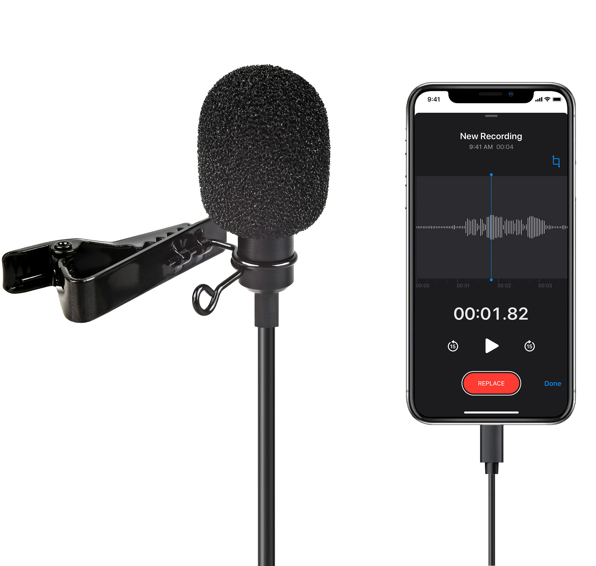 Lavalier-Mikrofon perfekt für Smartphones z.B. für Interviews Livestreams 3,5mm for Smartphone Lavalier-Mikrofon perfekt für Smartphones z.B. für Interviews Livestreams 3,5mm for Smartphone