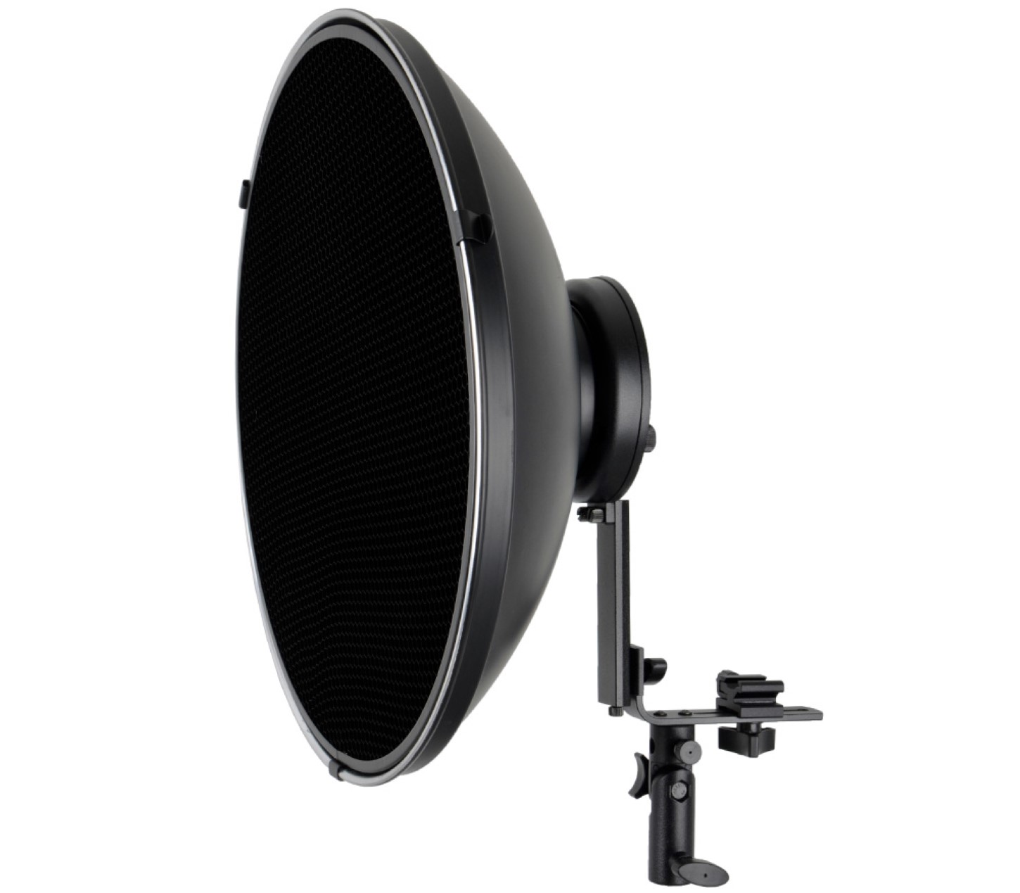 ayex Beauty Dish Lichtformer 42cm mit Systemblitz-Halter, inkl. Wabenvorsatz und Diffusor ayex Beauty Dish Lichtformer 42cm mit Systemblitz-Halter, inkl. Wabenvorsatz und Diffusor