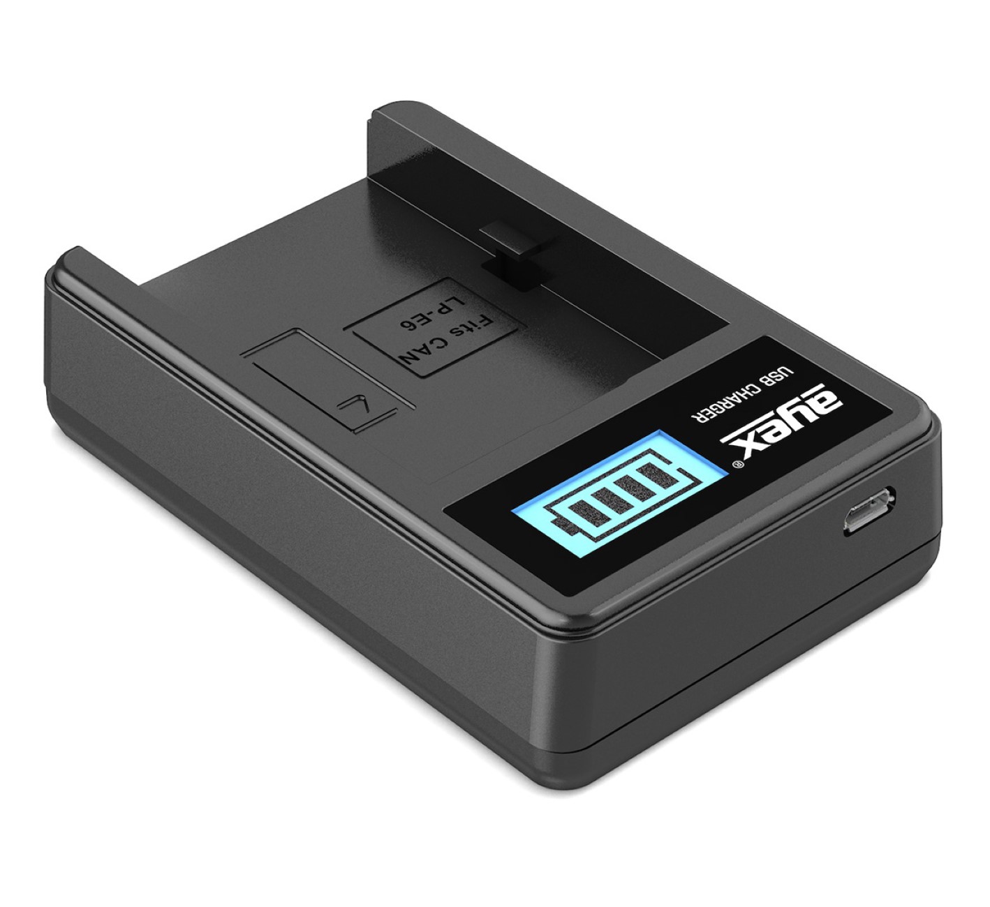 USB Ladegerät für Canon LP-E6 N,NH Akkus beleuchtetes Display Ladestandanzeige USB Ladegerät für Canon LP-E6 N,NH Akkus beleuchtetes Display Ladestandanzeige